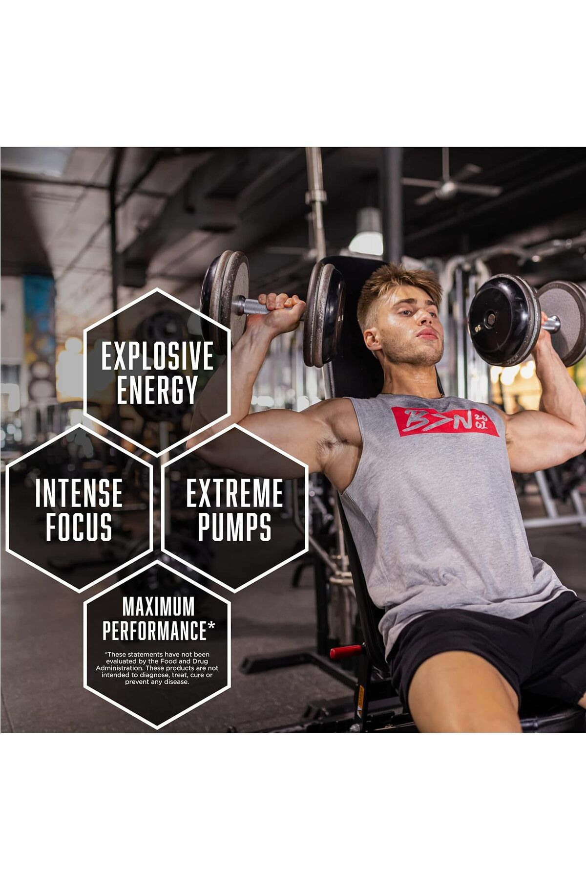 BSN-NO-Xplode, Fruit Punch, 30, Supports Explosive Energy, Enhanced Endurance 11