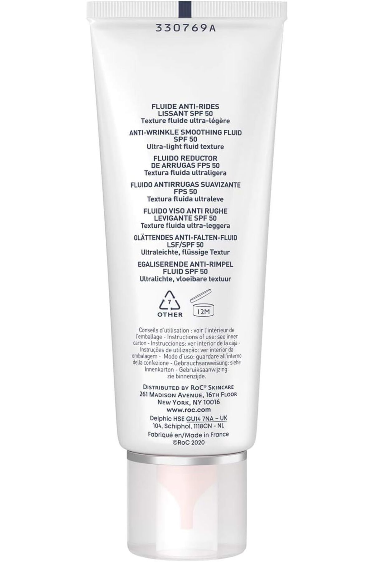 Roc-RoC Soleil-Protect Anti-Wrinkle Smoothing Fluid SPF 50 50ml 3