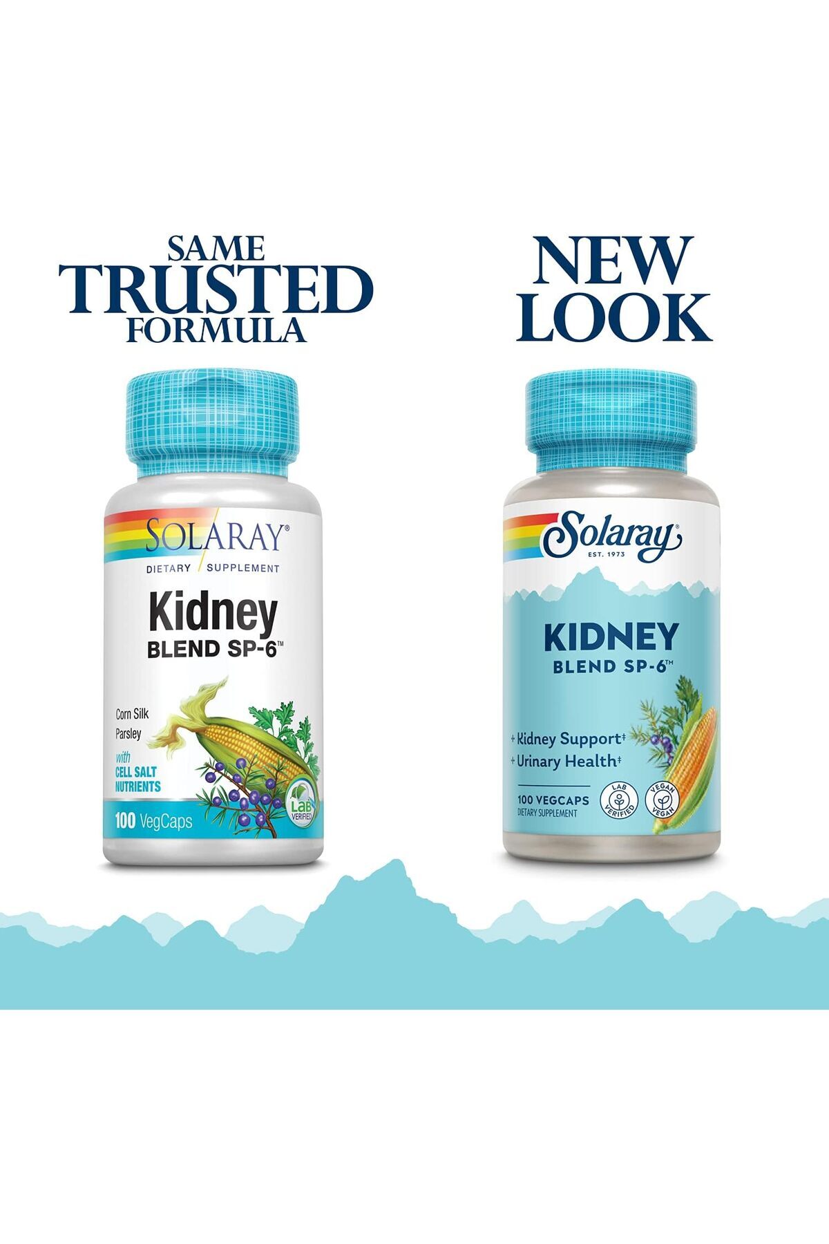 Solaray-, Kidney Blend SP-6, 100 VegCaps 2