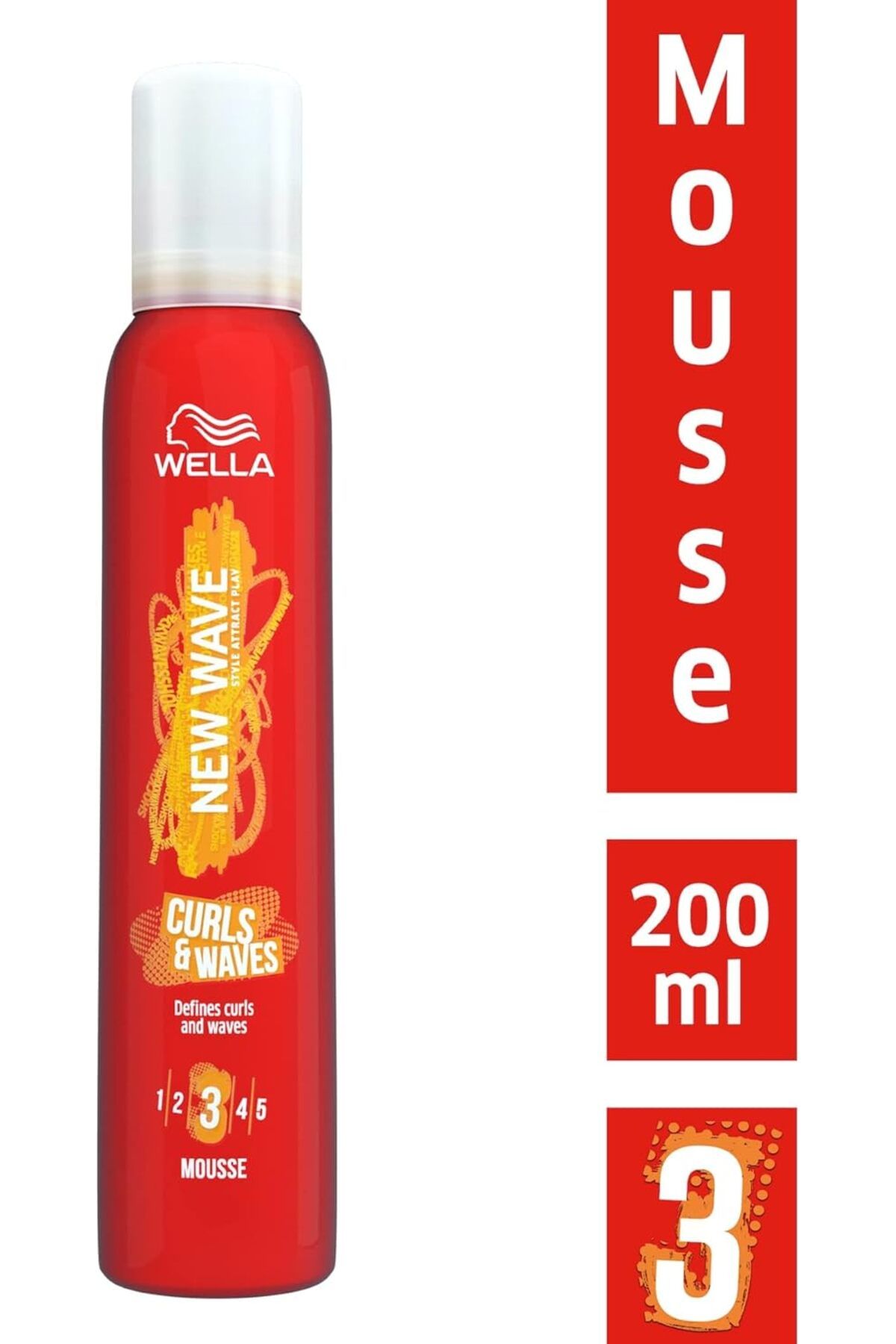 Wella-WELLA New Wave Curls & Waves Mousse - 200 Ml 10