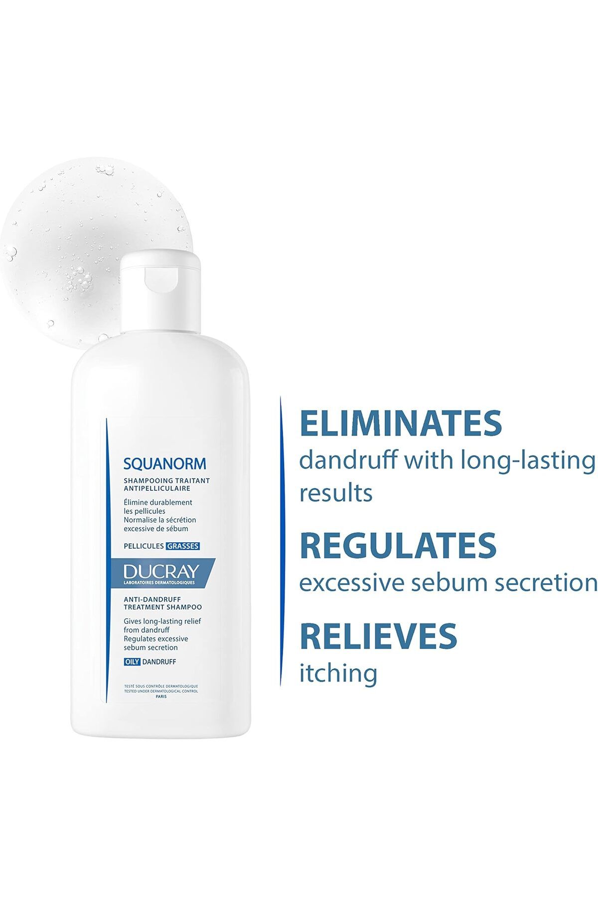 Ducray-Squanorm Shampoo Oily 200 ml 15