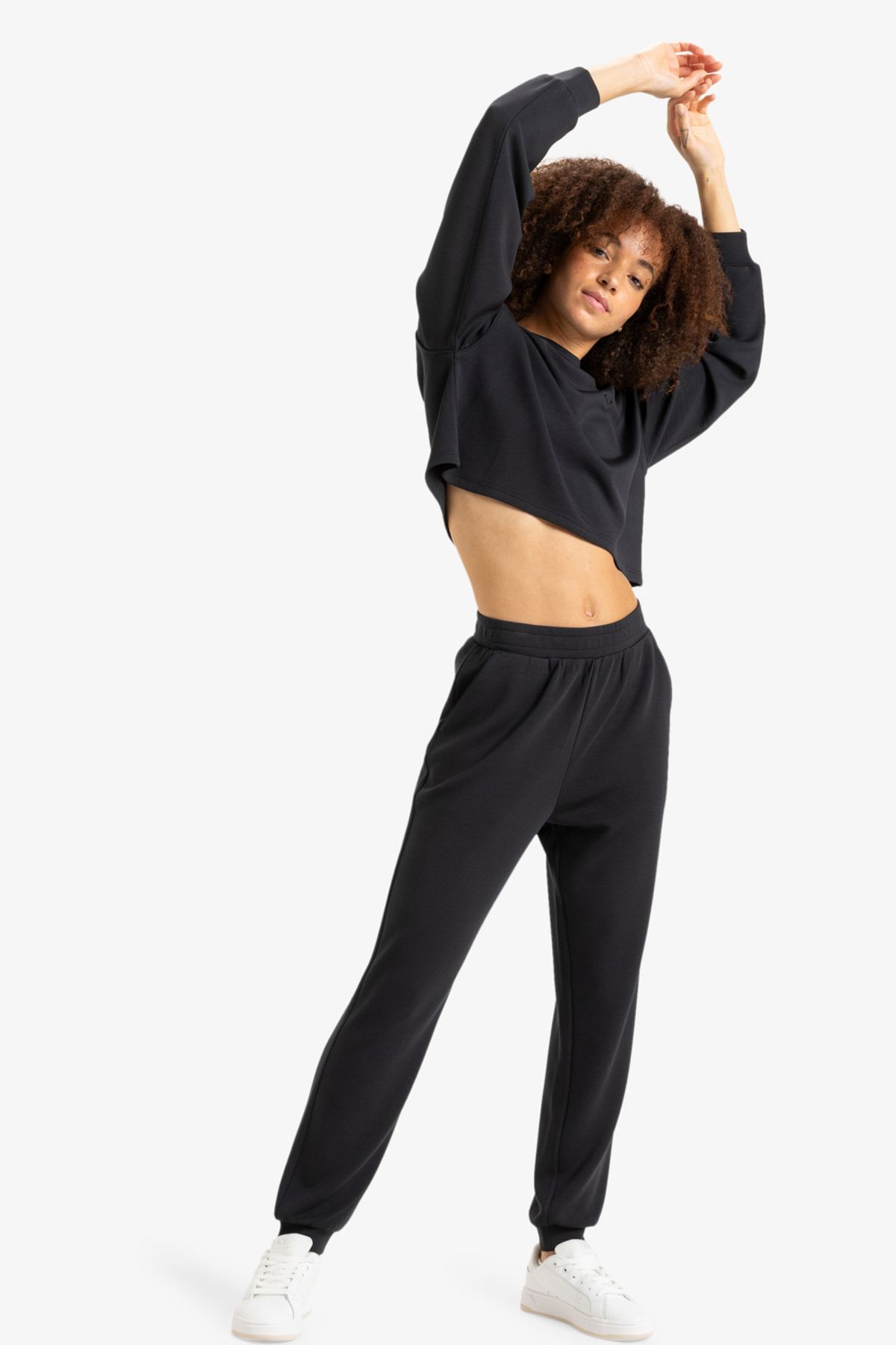 Roxy-Roxy Non-Denim-Stoff – Damenhose mit doppeltem Spread-Cut 6