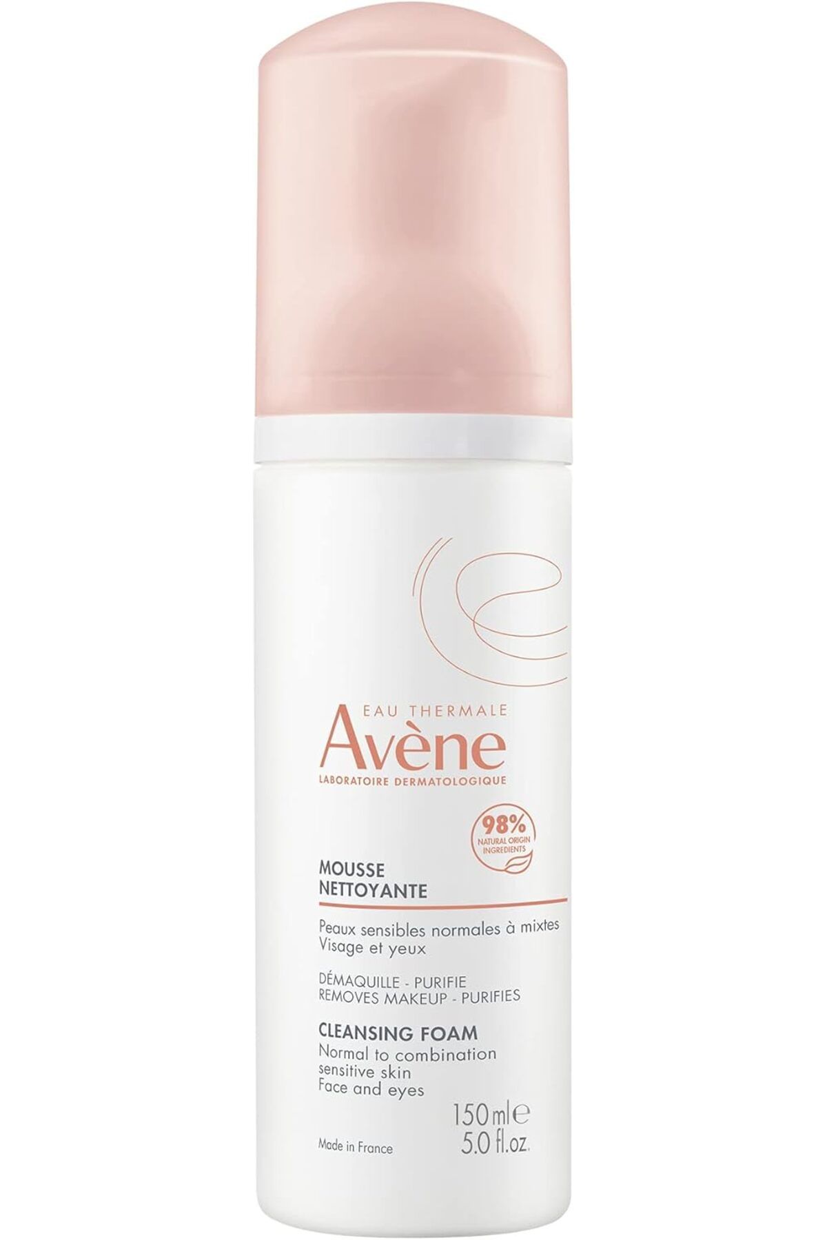 Avene-Cleansing Foam for Normal and Mixed Sensitive Skin 150 ml 3