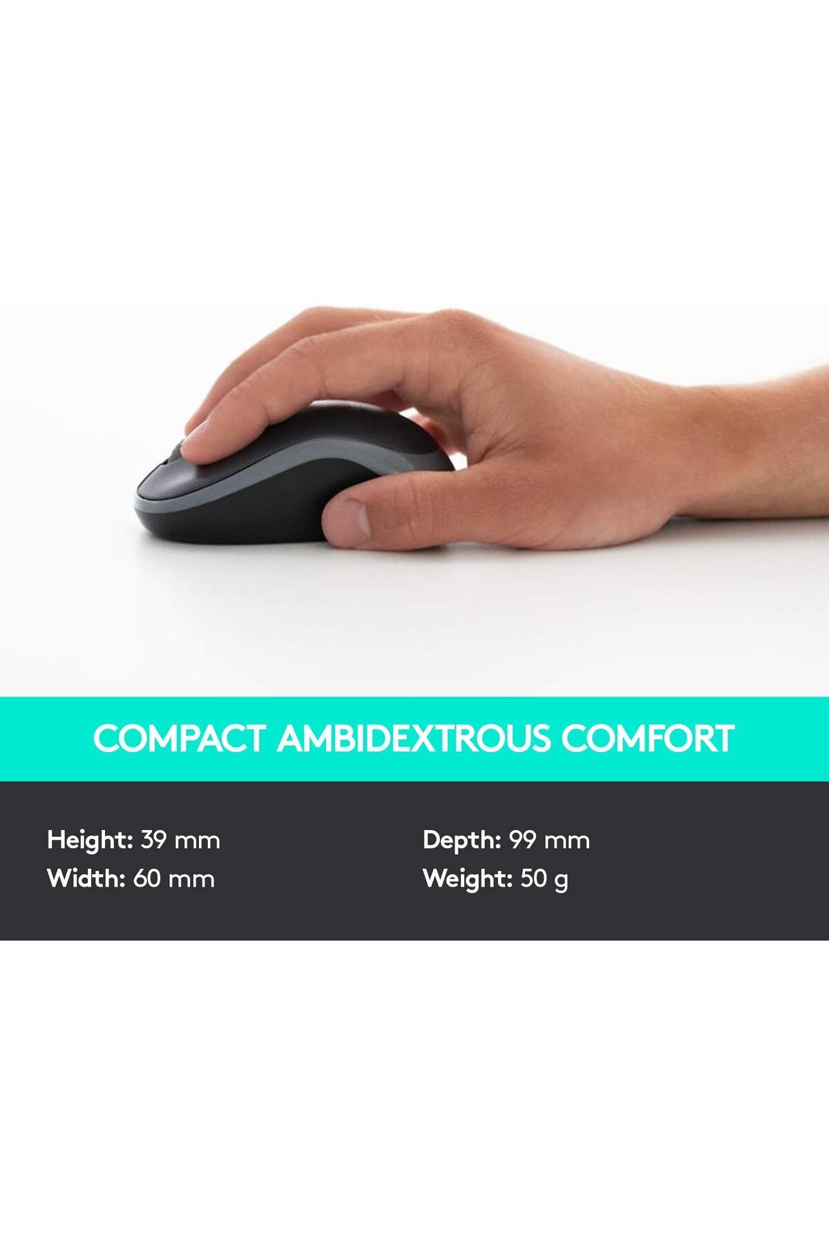 logitech-مجموعة لوحة المفاتيح والماوس اللاسلكية MK330 لنظام التشغيل Windows، 2.4 جيجا هرتز لاسلكية مع مستقبل USB، Po 5