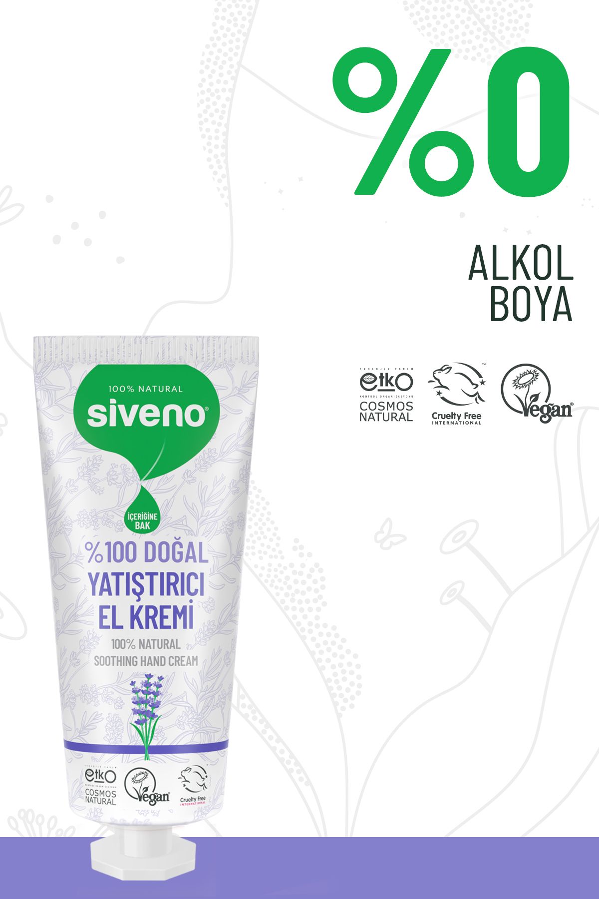 کرم دست کرمی 100 ٪ طبیعی و بدن اسطوخودوس ترمیم کننده مرطوب فشرده 30 میل Siveno