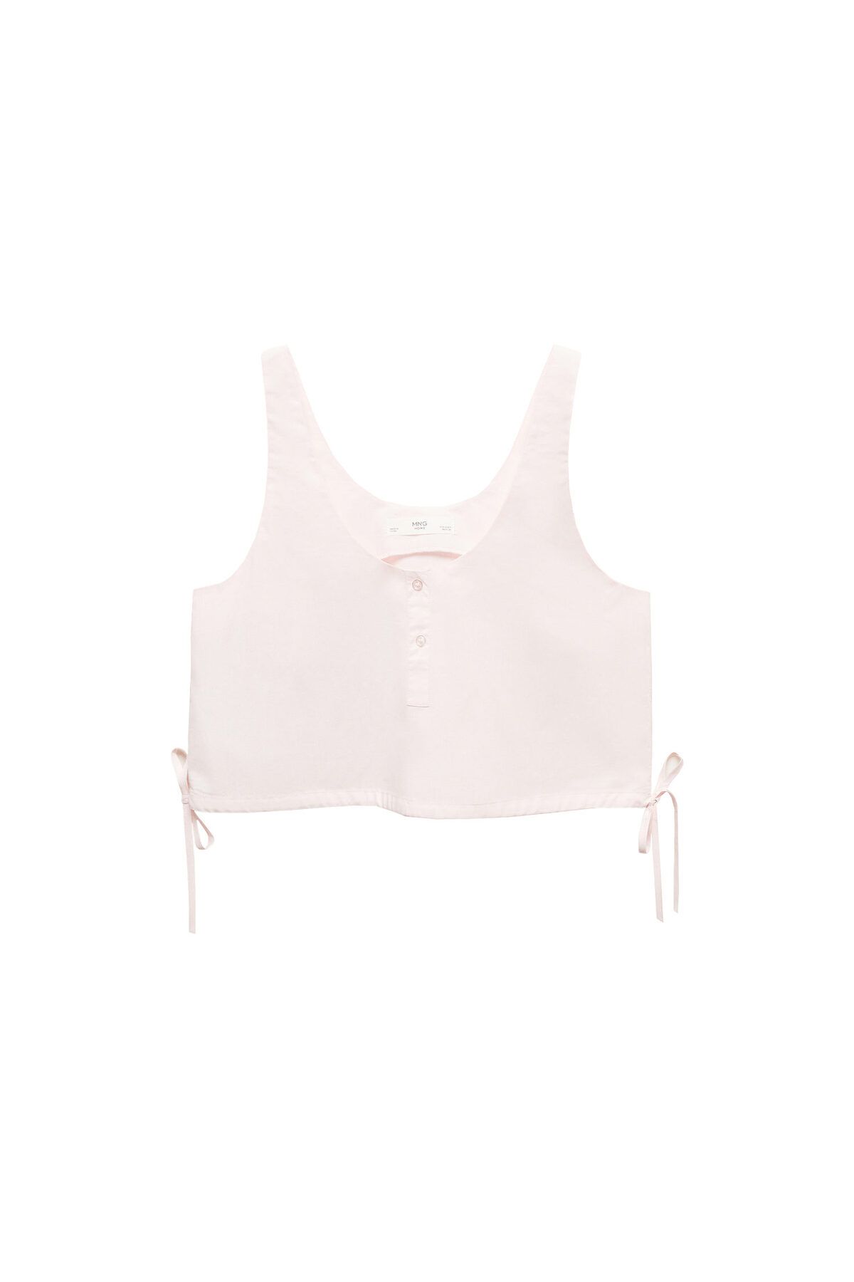 MANGO Woman-Light Pink Women's Pajama Top - 67066016 2