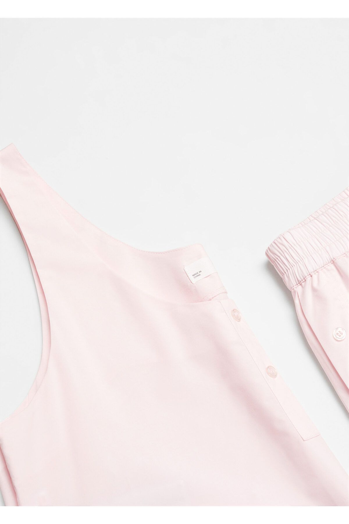 MANGO Woman-Light Pink Women's Pajama Top - 67066016 5