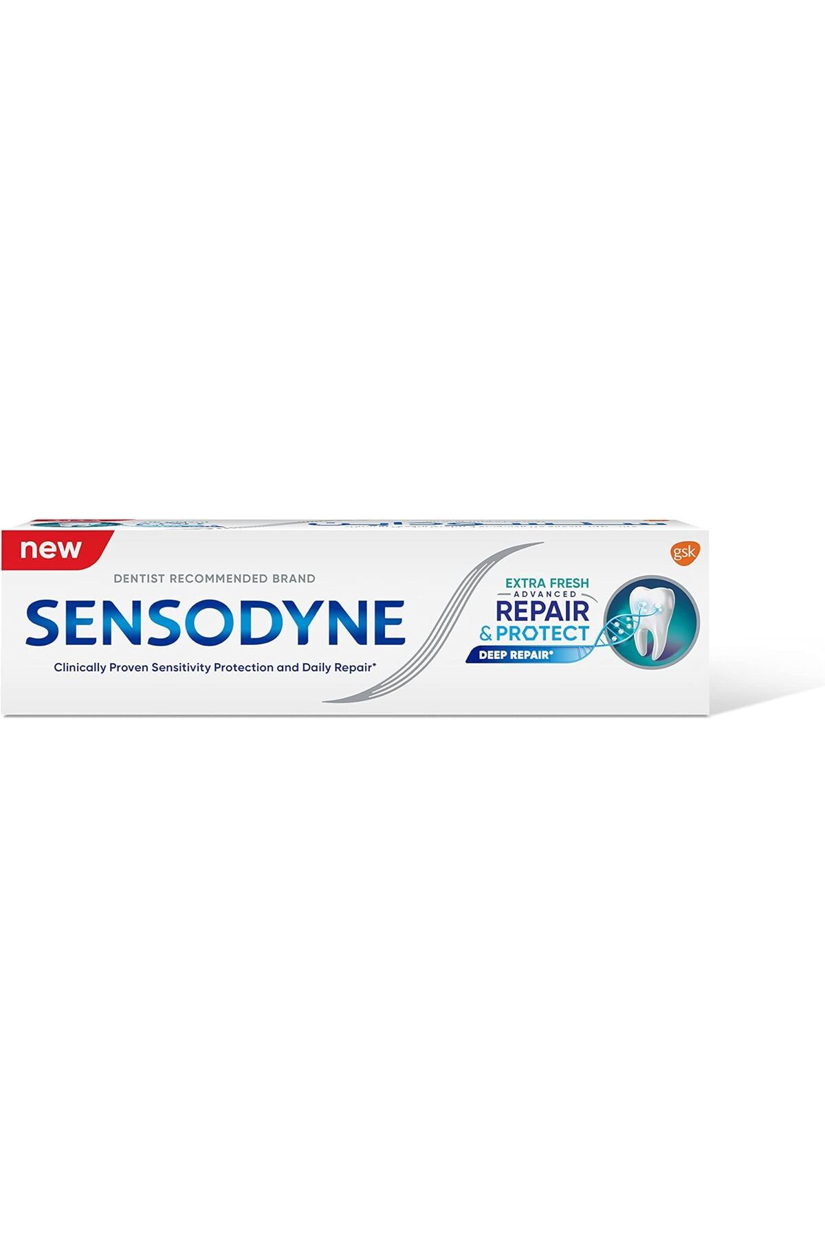 Sensodyne-- معجون أسنان لإصلاح وحماية انتعاش إضافي - 75 مل 2