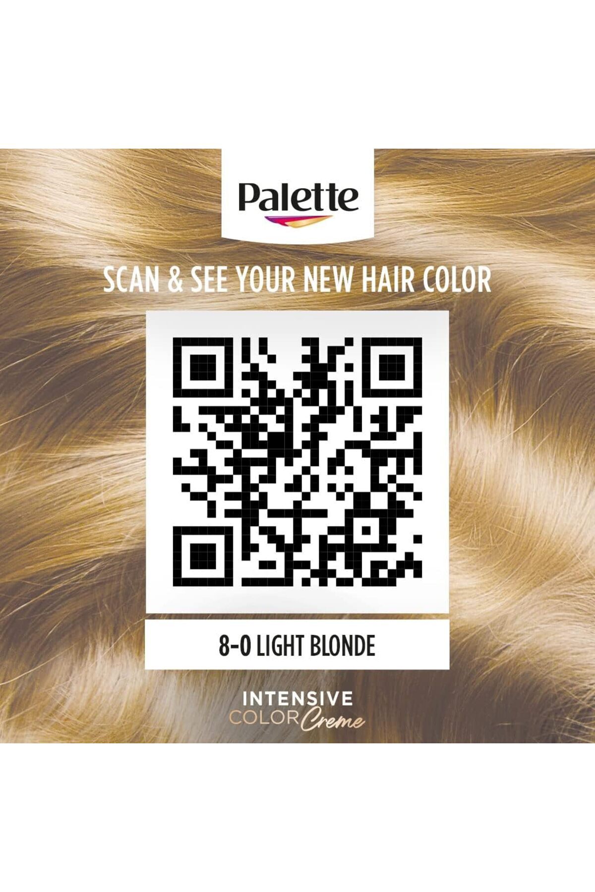 Palette-Palette 8/0 Light Blonde 7