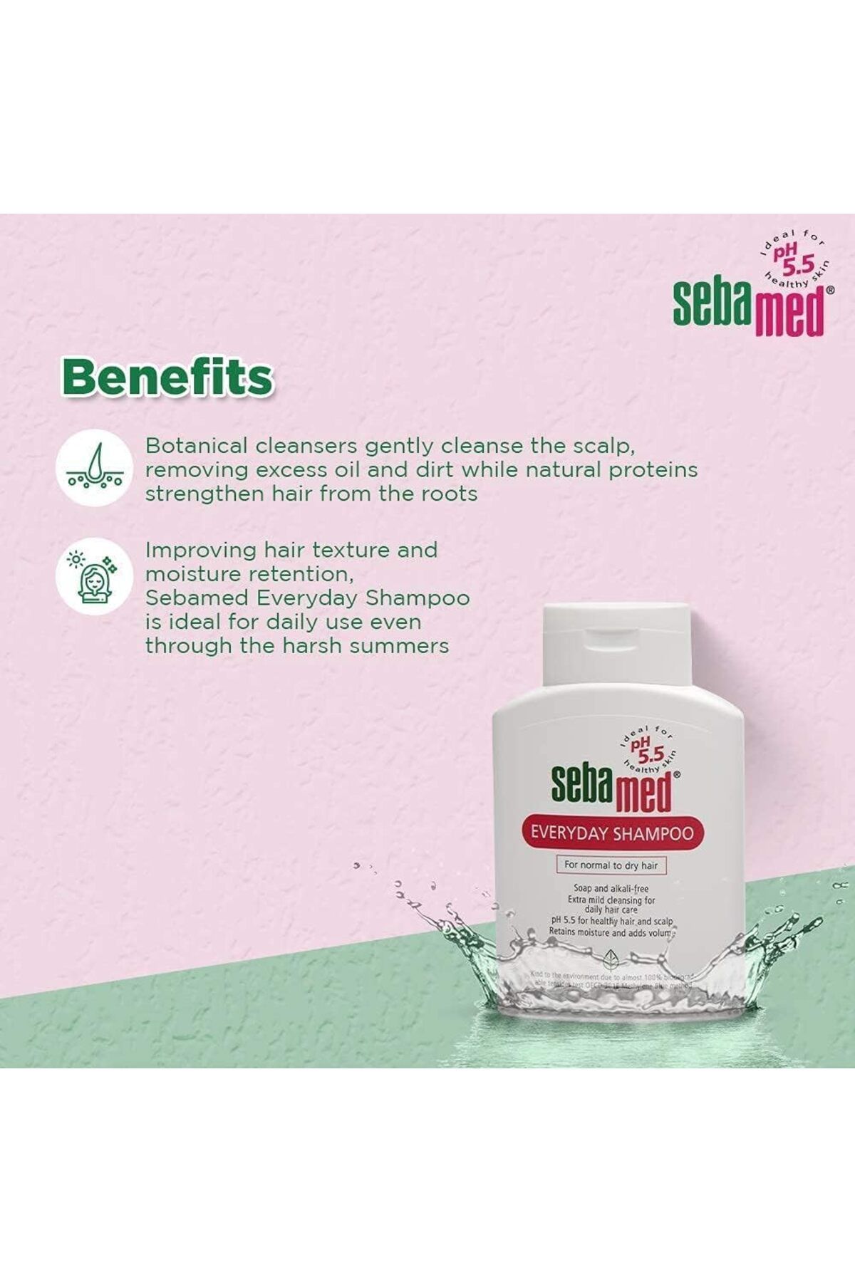 Sebamed-Everyday Shampoo 200ml (117953) --- Sebamed Shampoo for daily use 200ml 6