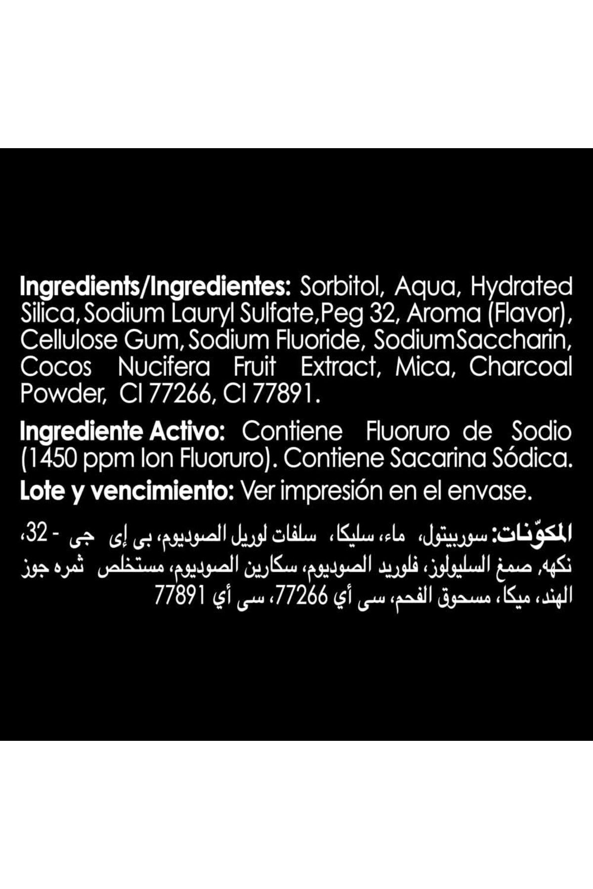 Closeup-كلوز اب معجون اسنان تبييض 75مل خلاصة جوز الهند والفحم 7