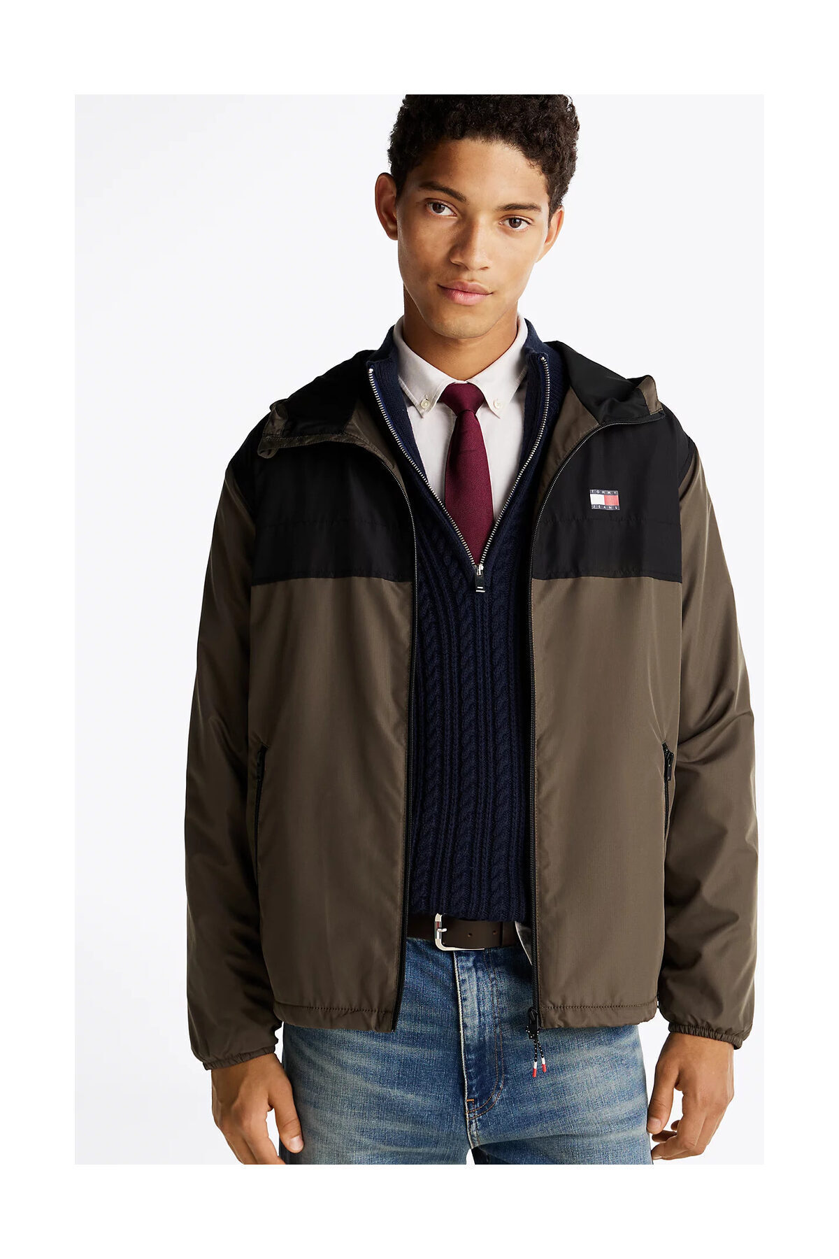 تامی هیلفیگر ژاکت شیکاگو با آستر پشمی TJM