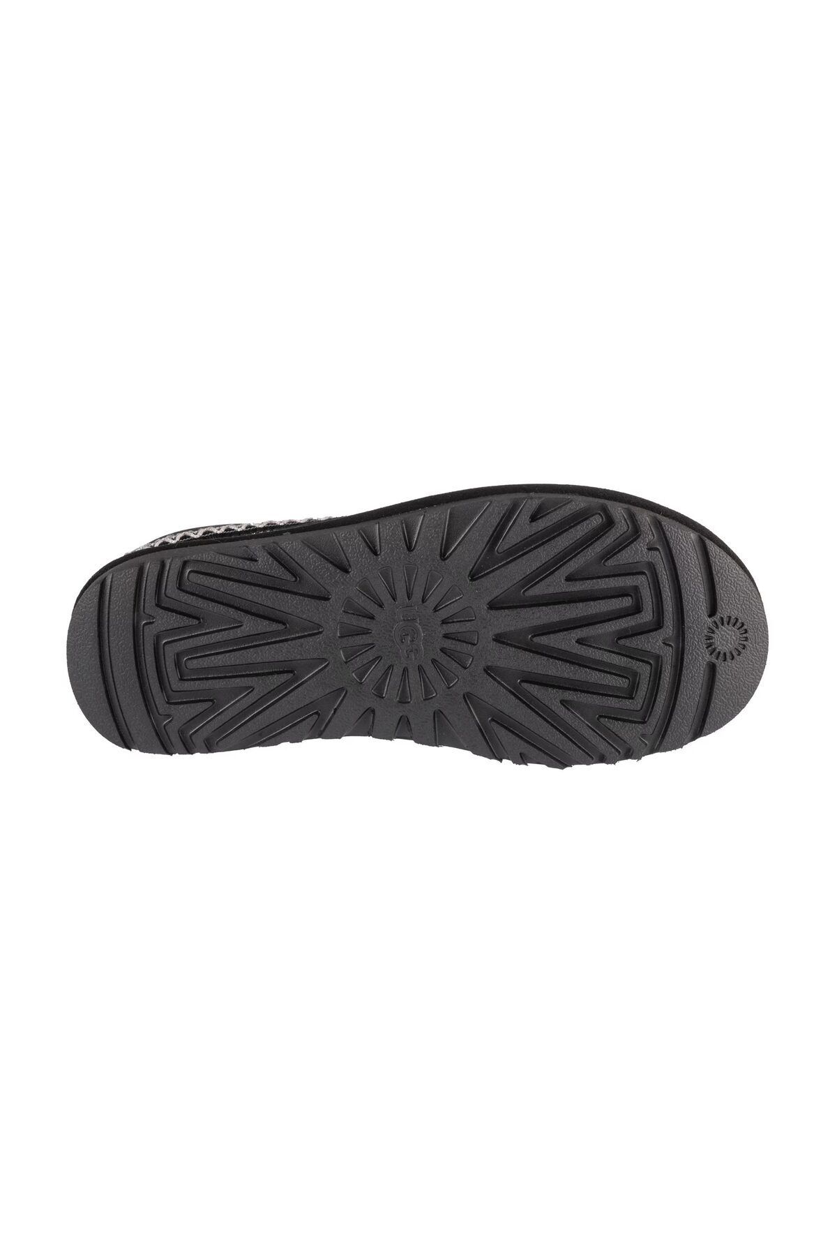 UGG-Schwarze Damenstiefel und Stiefeletten aus Wildleder mit Knöchelmuster 1158262 -SCHWARZ 5