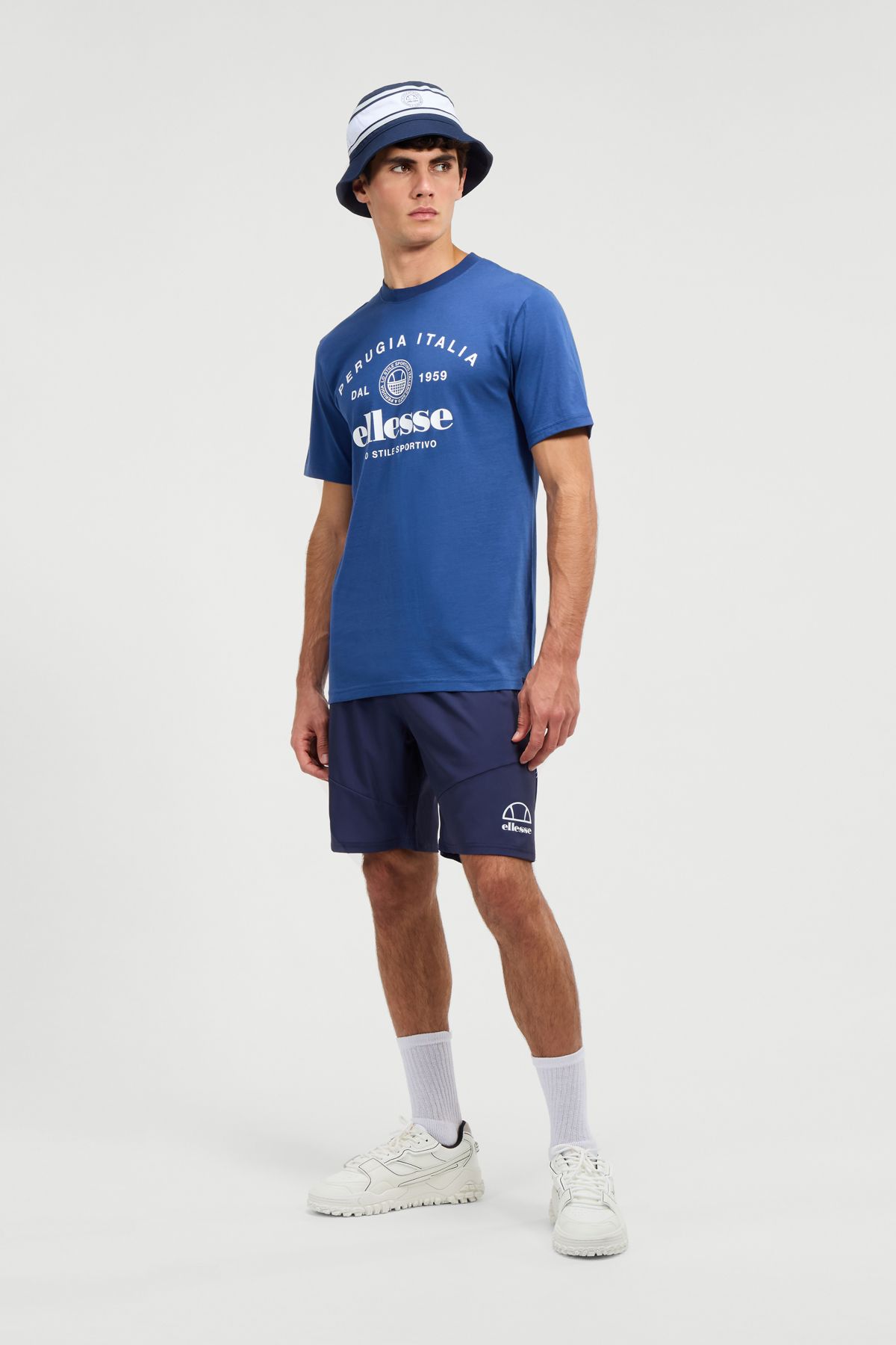 Ellesse Koszulka Męska - Granatowa - XS