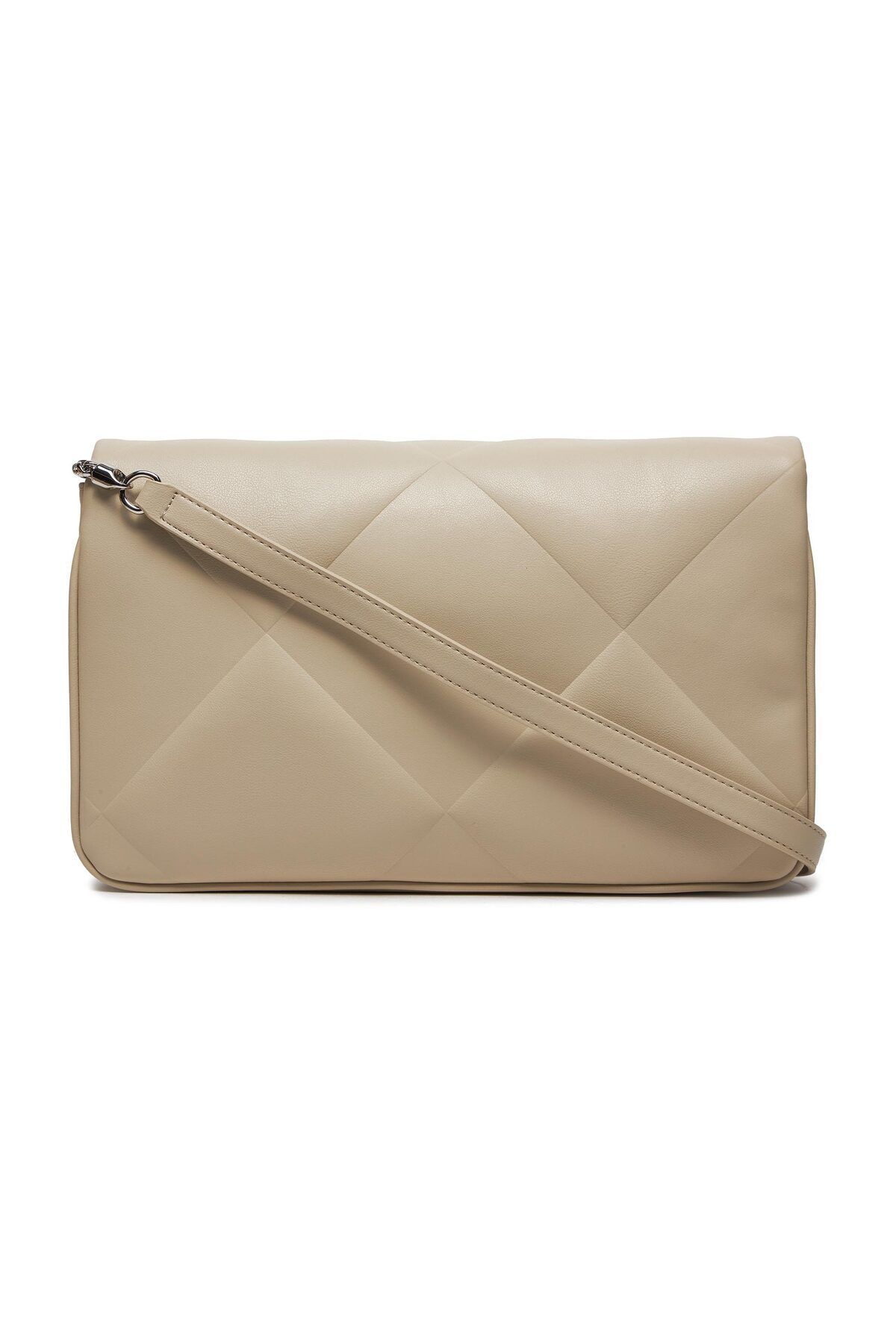 Calvin Klein-Világos bézs női Crossbody táska - 18x28x8 cm K60K 611759 PEA 4