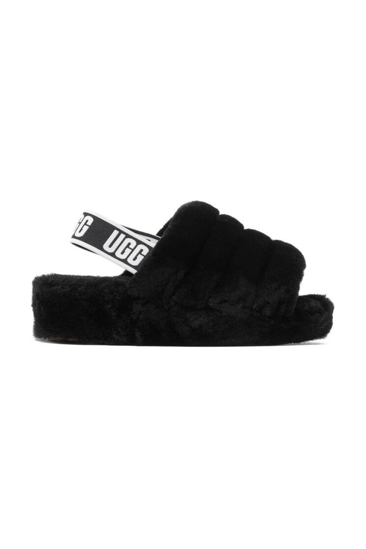 UGG-Black Women'S/Girl's Home Slippers 1095119   W Fluff Yeah Slide 4