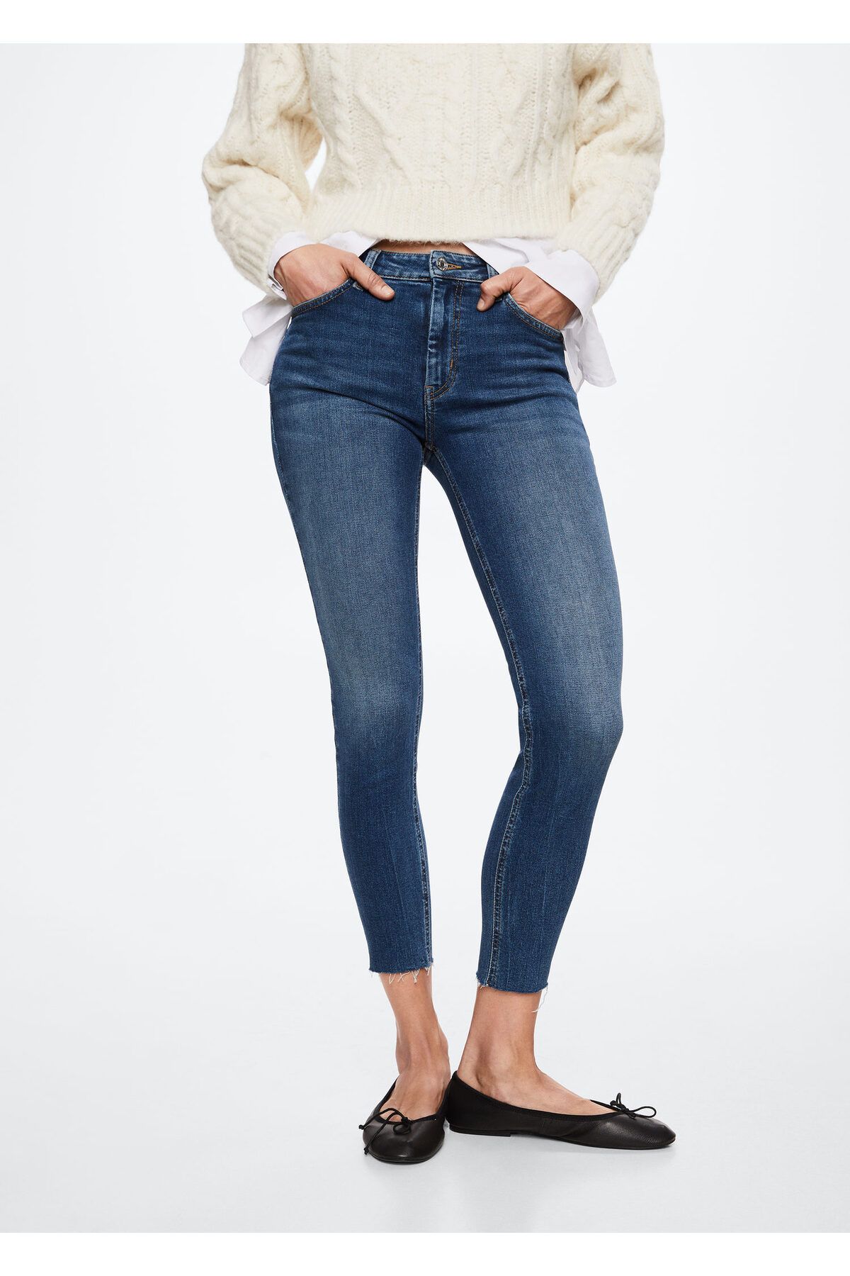 Koyu Denim Kadın  Jeans 37340367
