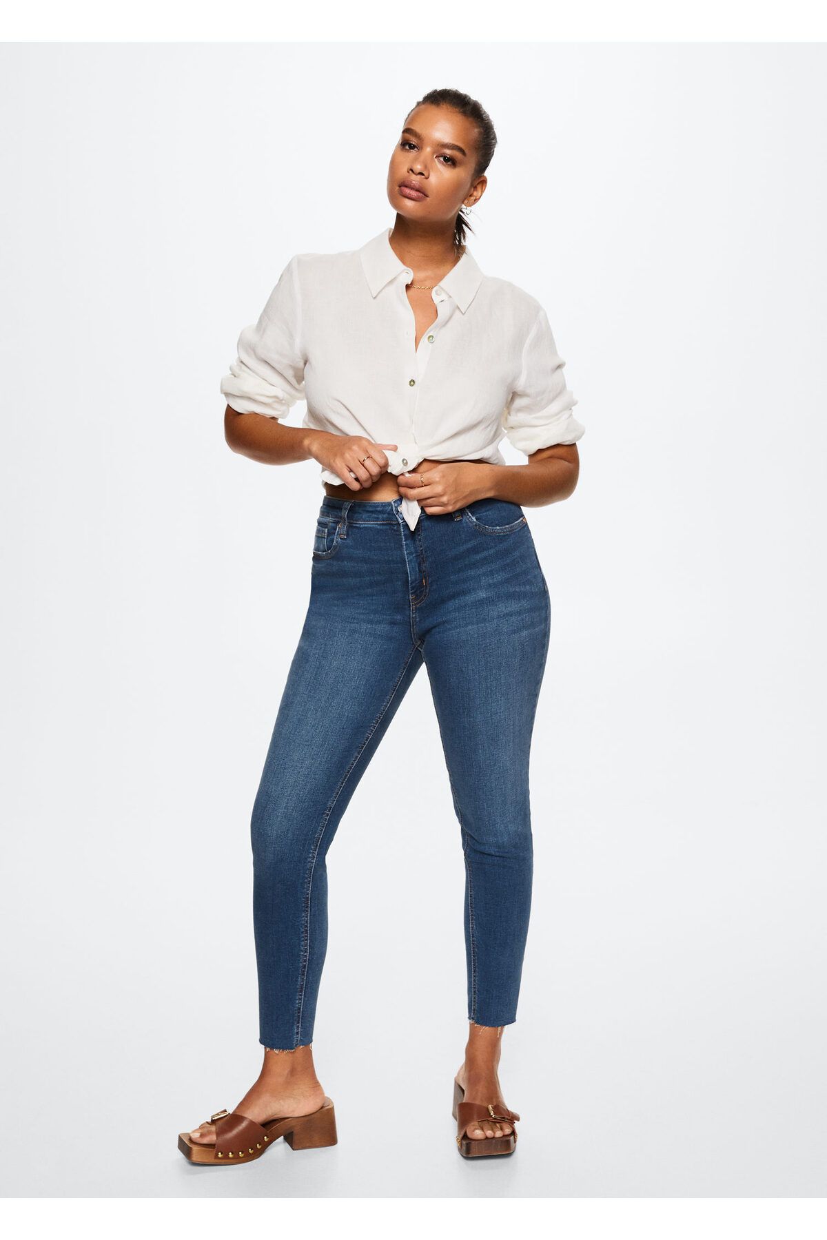 Koyu Denim Kadın  Jeans 37340367