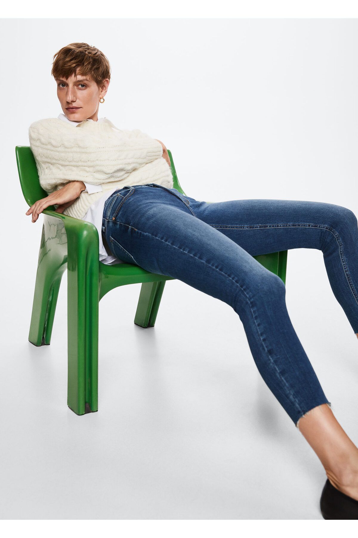 Koyu Denim Kadın  Jeans 37340367