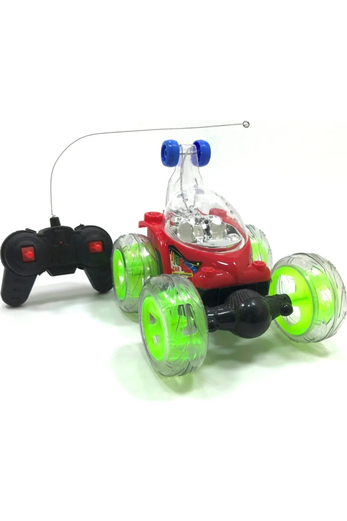 Genel Markalar Işıklı Çılgın Akrobat Uzaktan Kumandalı Araba M10 fotoğrafı 4 (önizleme)