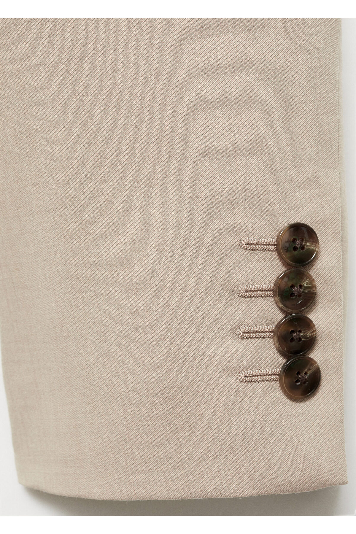 ژاکت مردانه بژ منگو | 77110578 اورجینال - تصویر 7