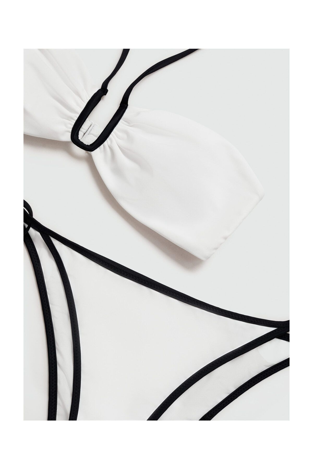 MANGO Woman-Kontrastierendes Bikinioberteil 3