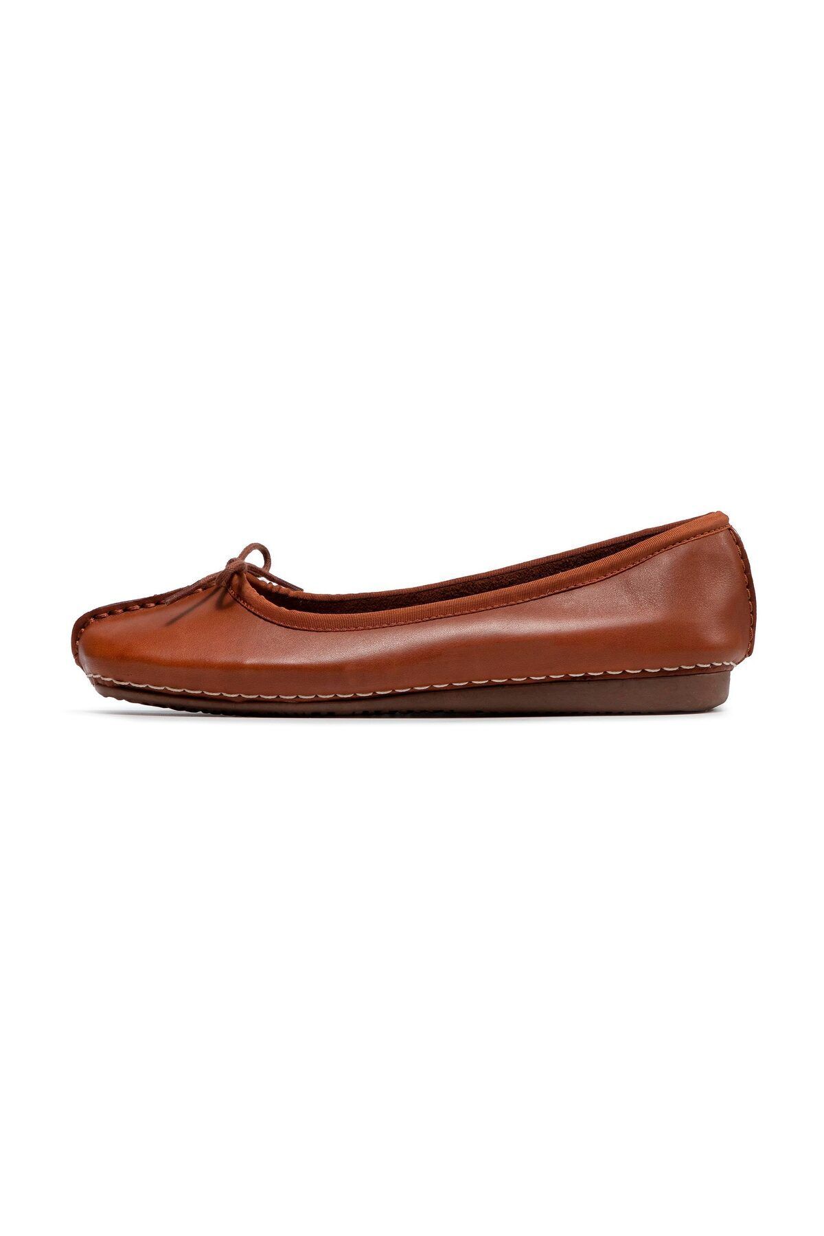 CLARKS-Pantofi de gheață pentru femei, bronz închis 203529304 9