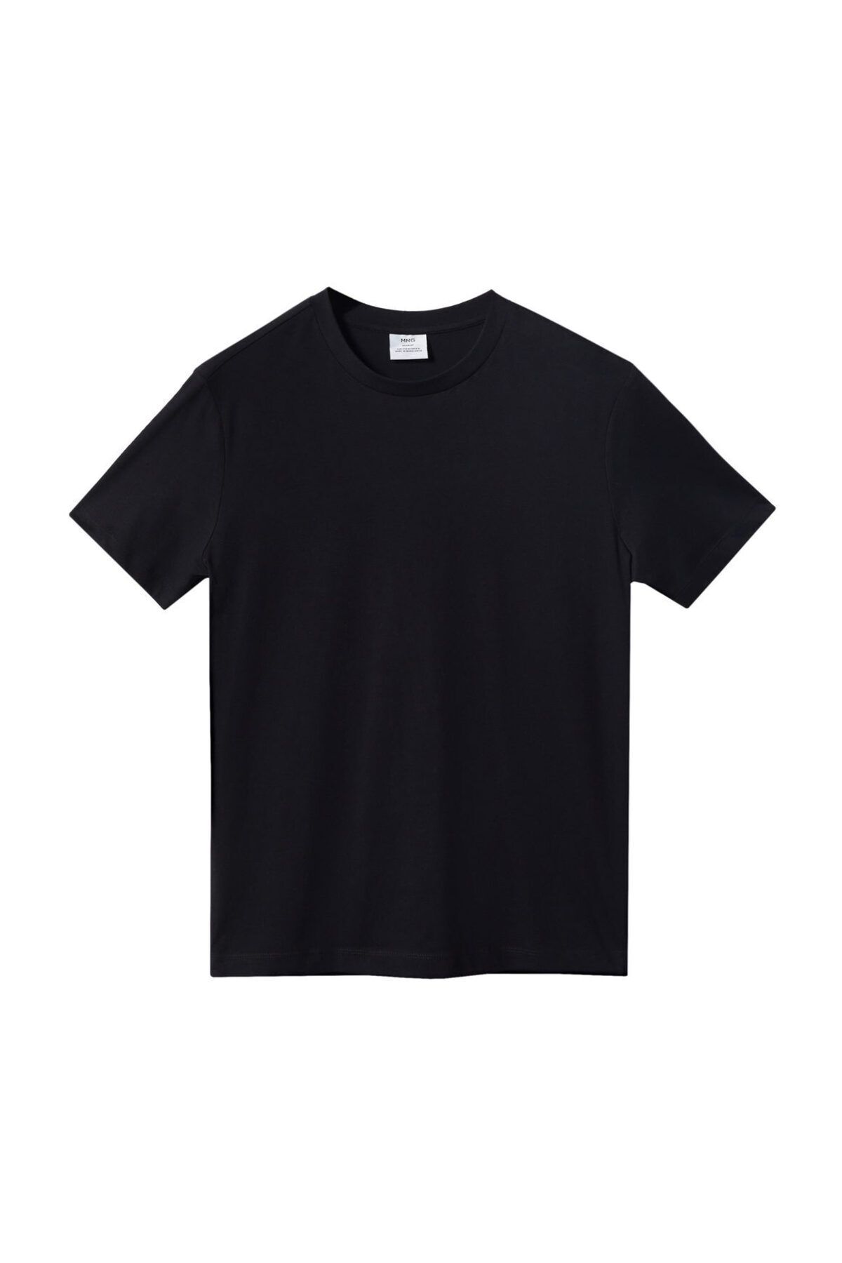 MANGO Man-Basic-T-Shirt aus Baumwollstretch 2