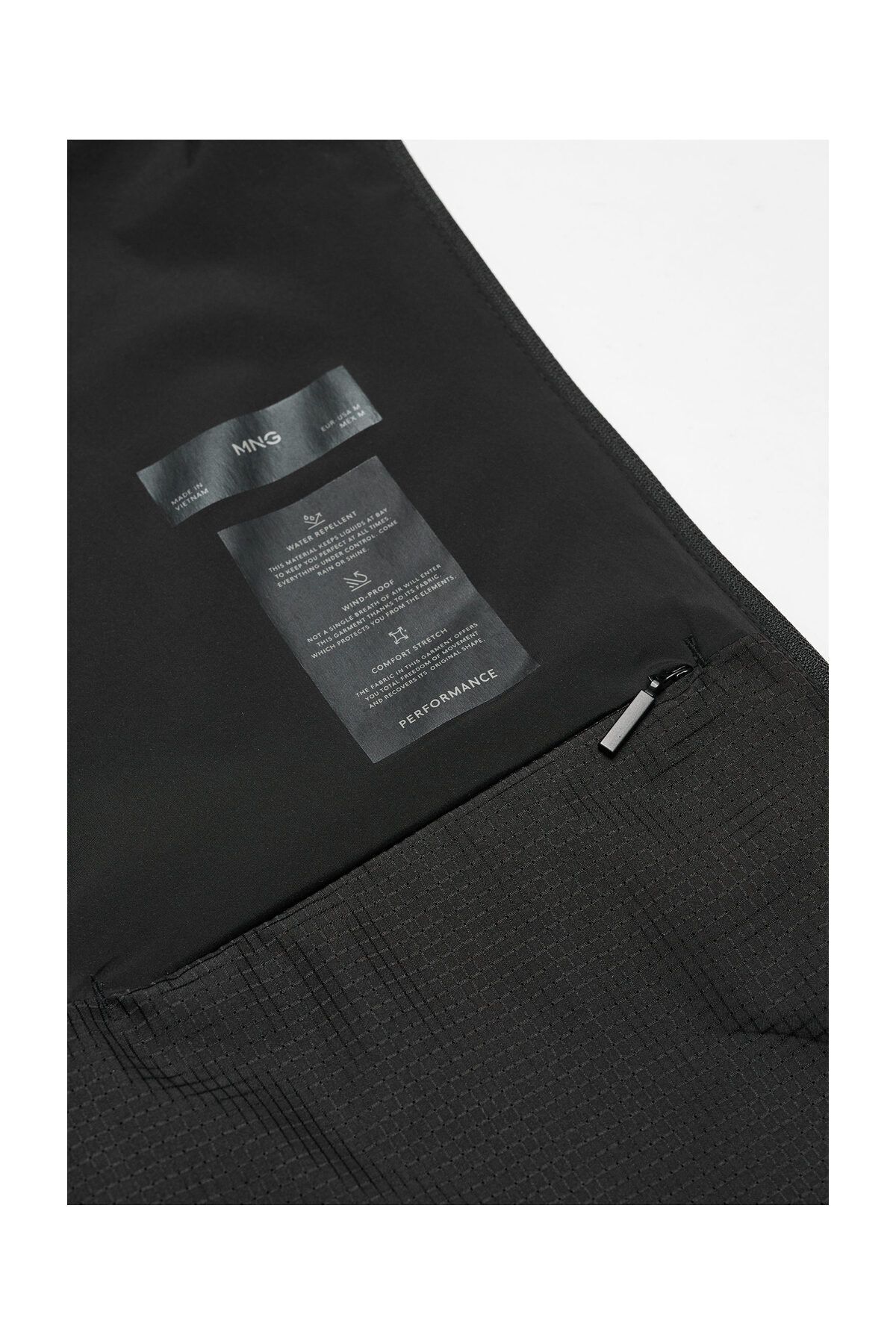 MANGO Man-Wasserabweisender Stretch-Bomber 8