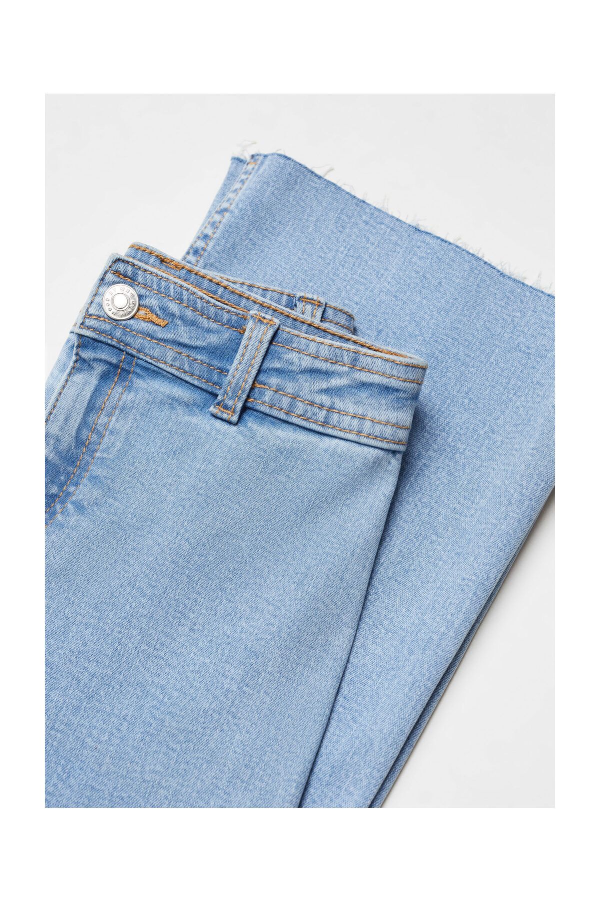 MANGO Kids-Jeans culotte high waist 4