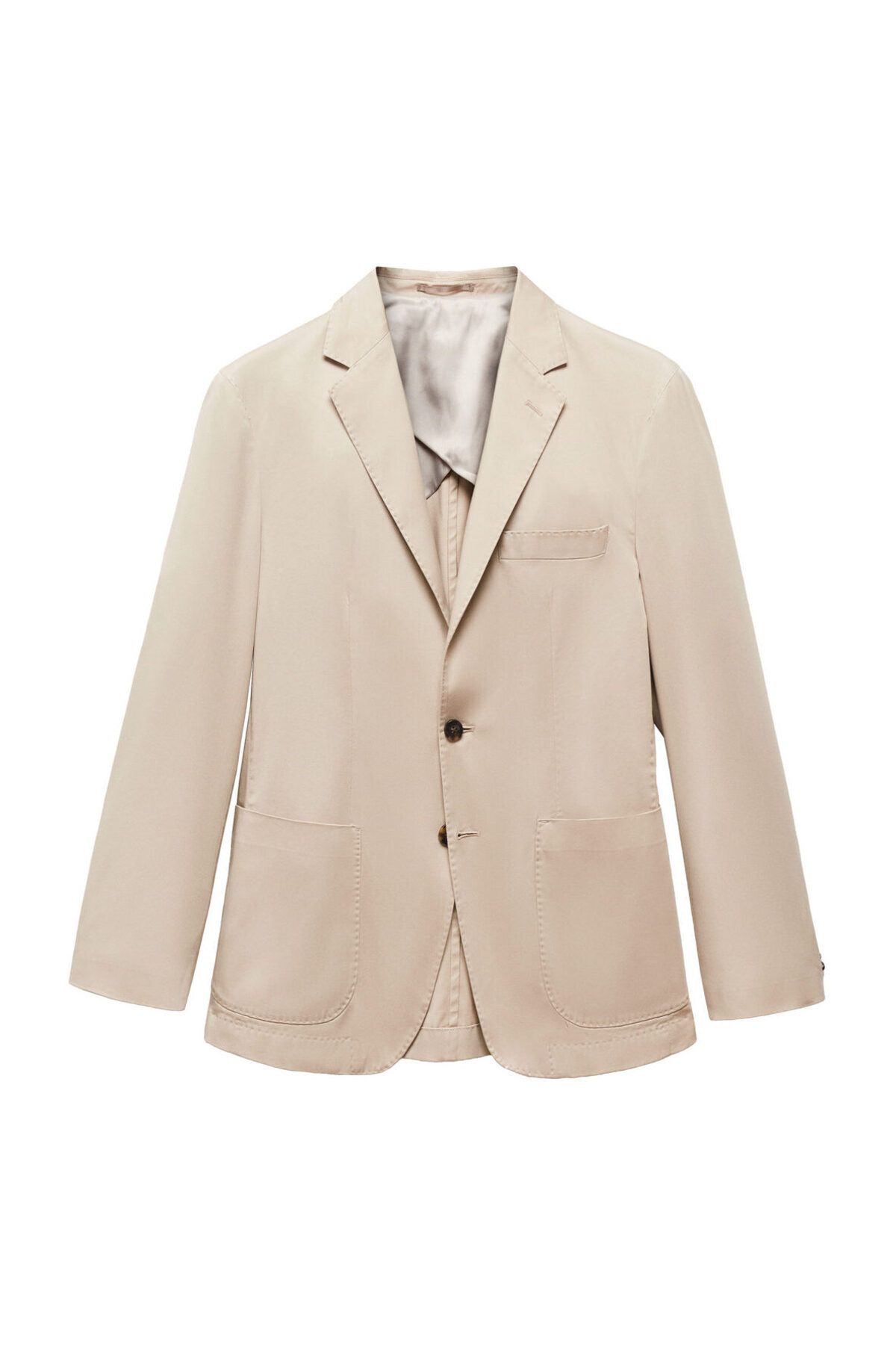 MANGO Man-Slim fit cotton blazer 2