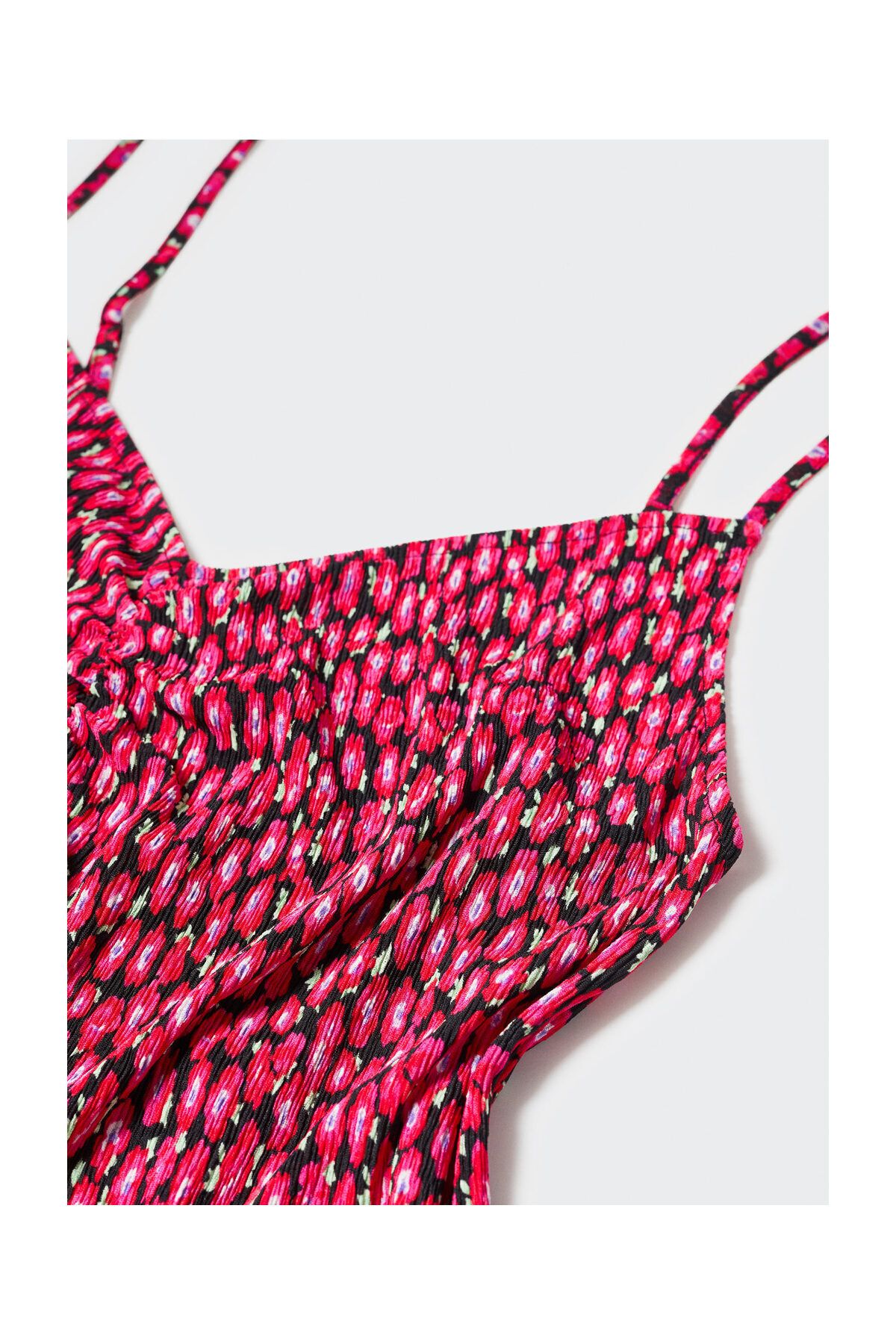 MANGO Woman-Print ruched top 5