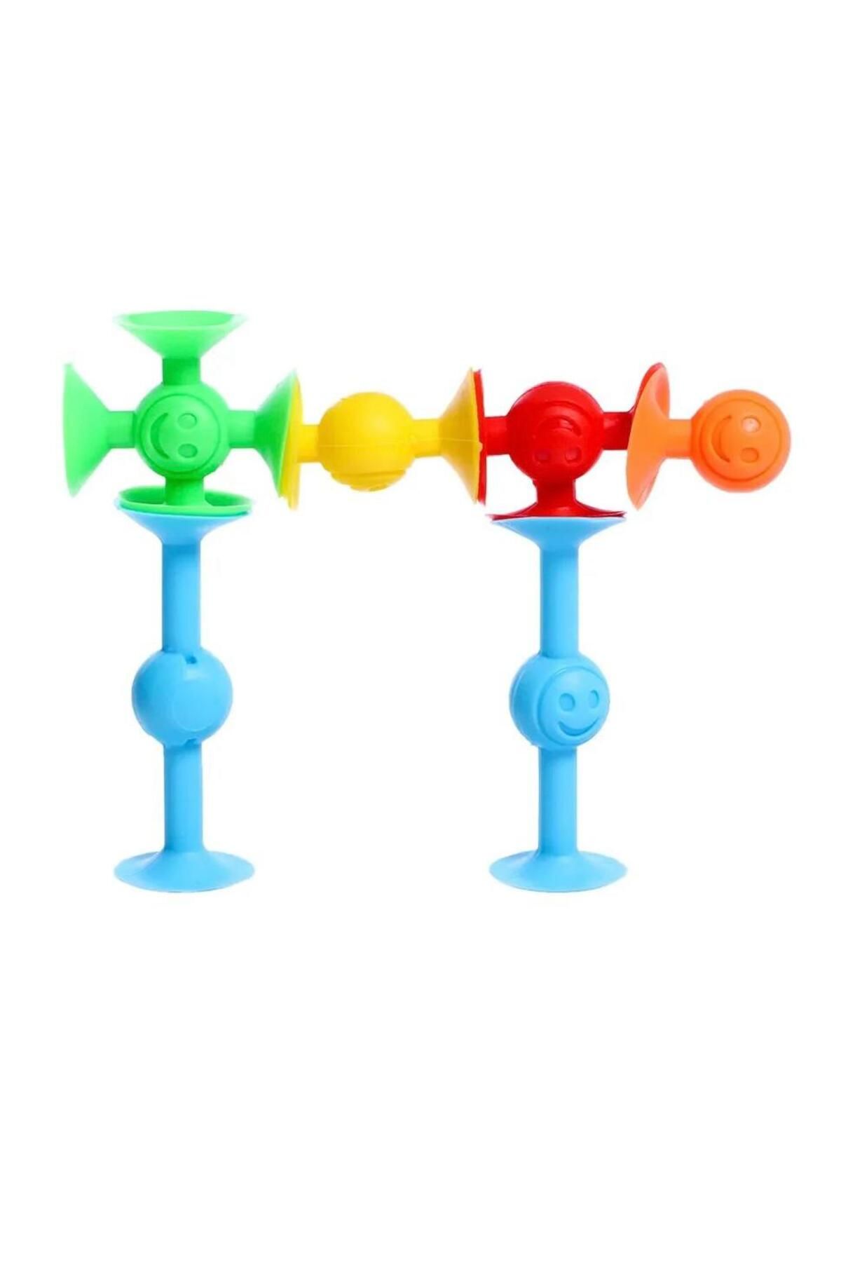 Hyd-Suction Cup Man Family 8 Piece Super Educational Set Flexible Anti Stress Toy 8 Pieces 7