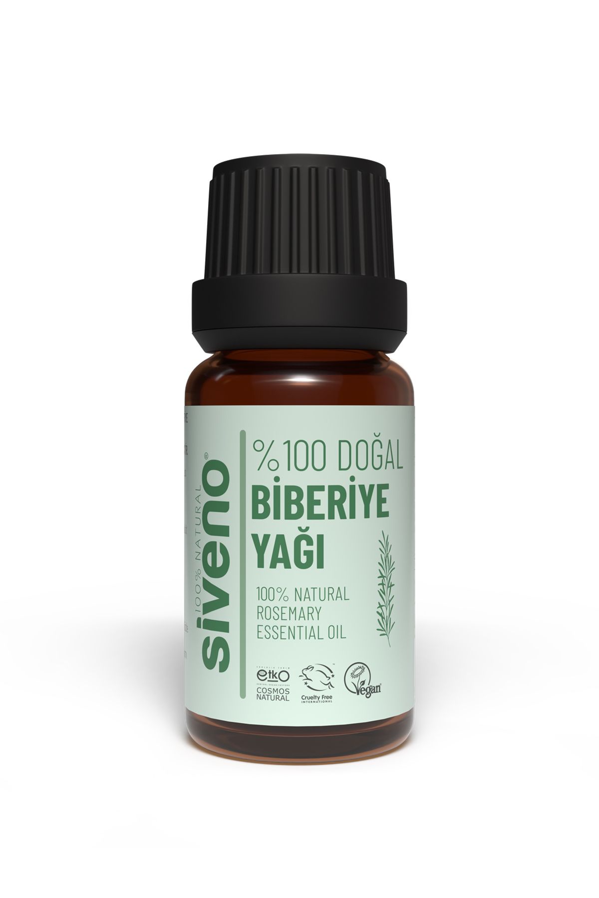 روغن مراقبتی 100 ٪ اسانس طبیعی رزماری 10 میل Siveno