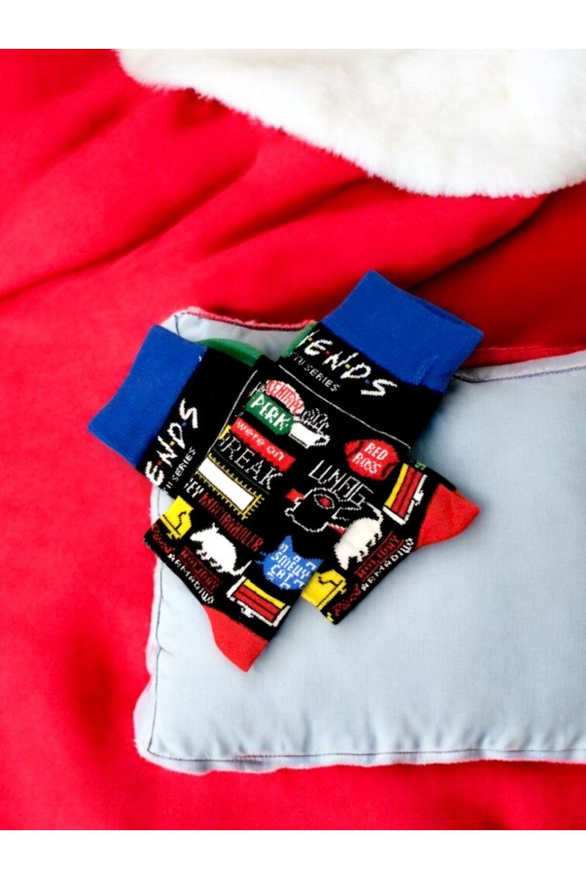 FFM-Friends Series Socks - Fun Iconic Character Design 5