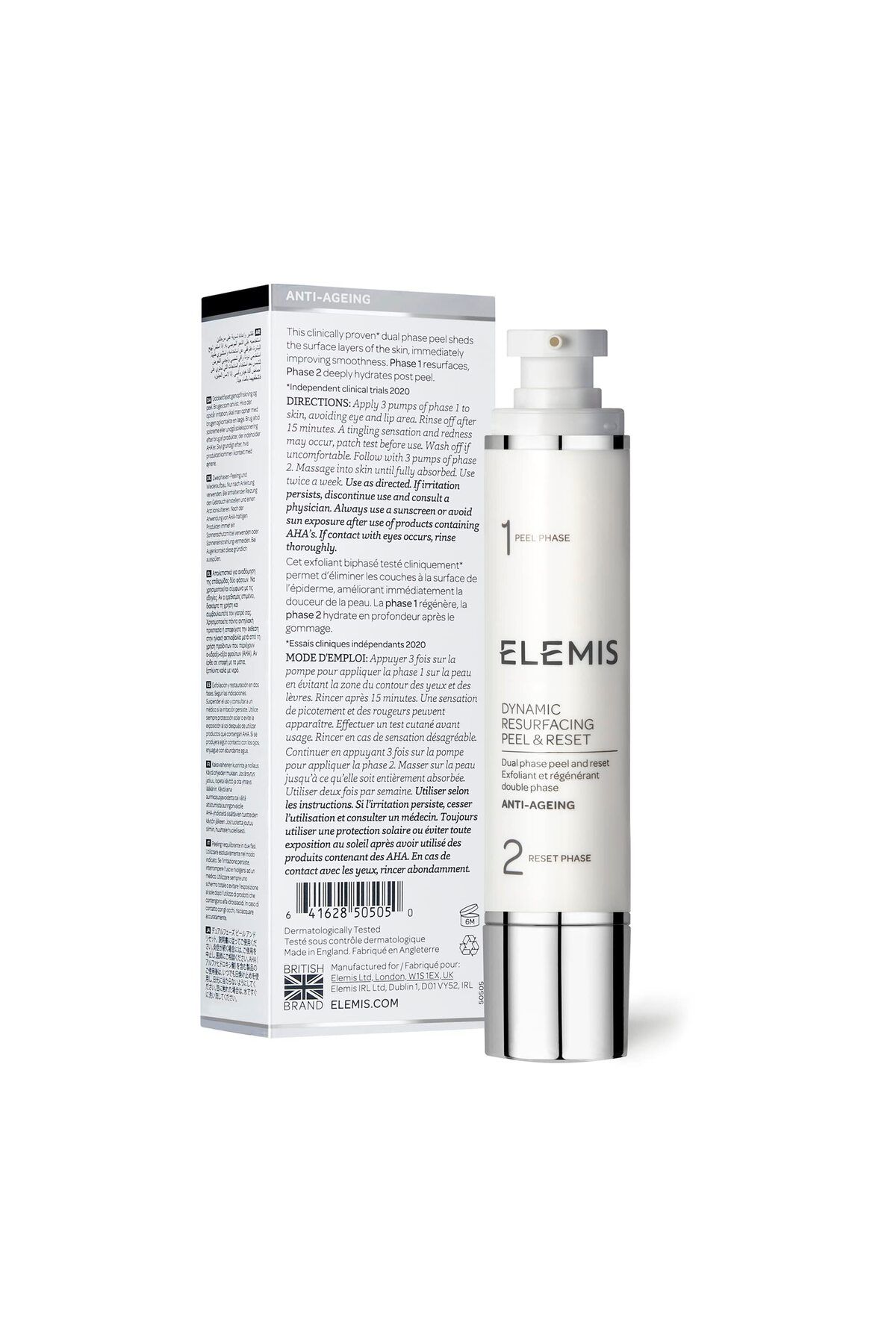 Elemis-تقشير وإعادة ضبط ديناميكي، 0.5 أونصة سائلة. 5