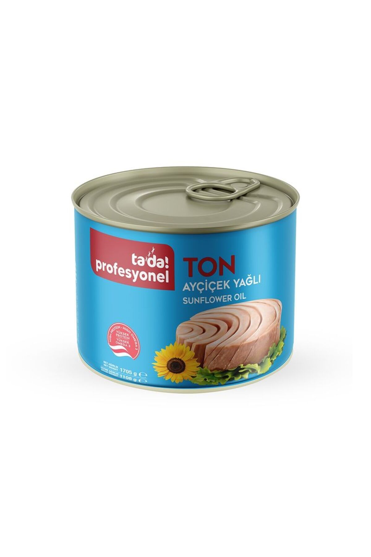 Tada Ayçiçek Yağlı Klasik Ton Balığı 1705 gr