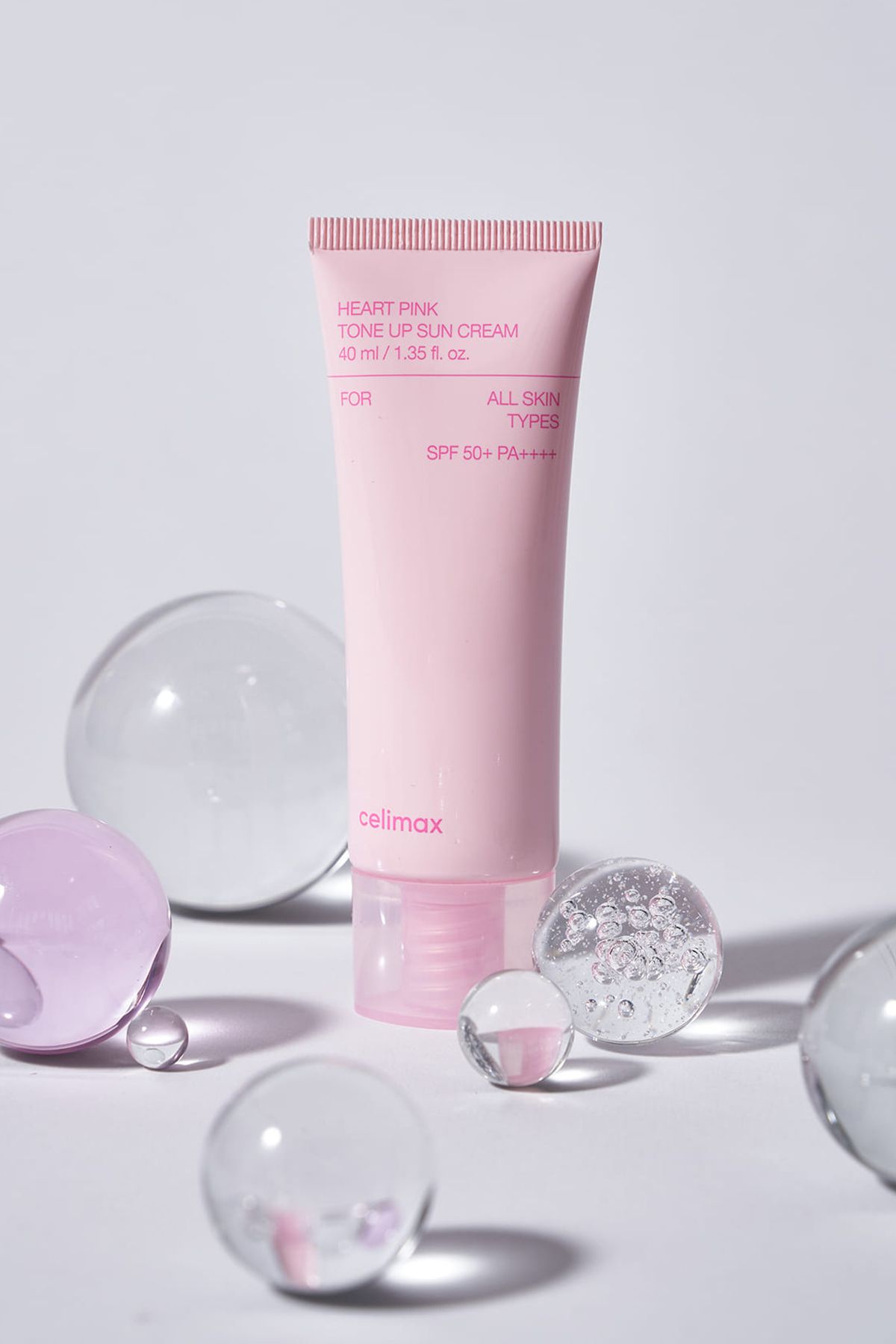 Celimax-Pink Tone-Up Sunscreen Cream - Heart Pink Spf Pa (Vi̇oni̇ne) 4