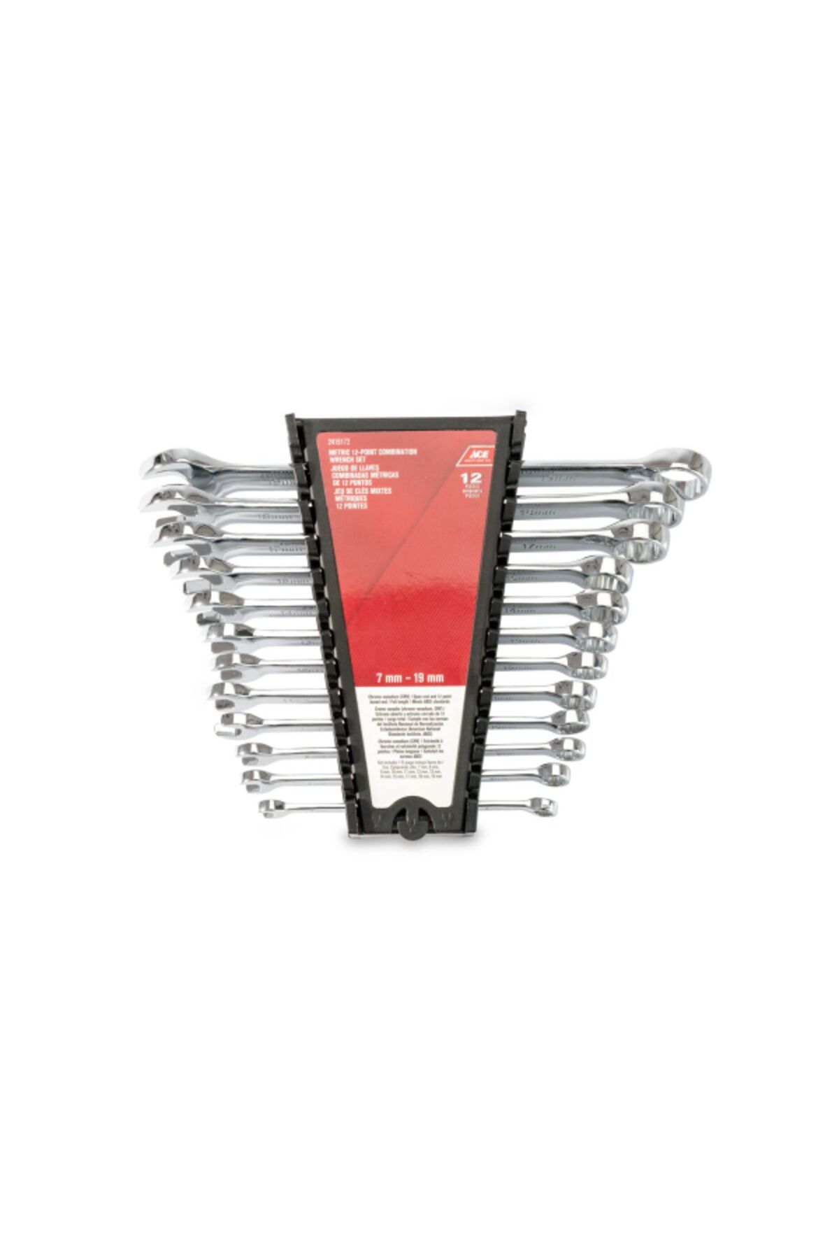 ACE-12-Piece High Quality Sturdy Handle Rust Resistant Combination Wrench Set 1