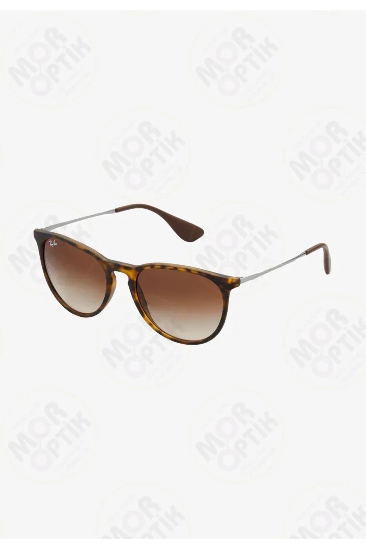 Ray-Ban-Purple Optical Rb4171 Erika Rubber 54 Size Brown Matte 4