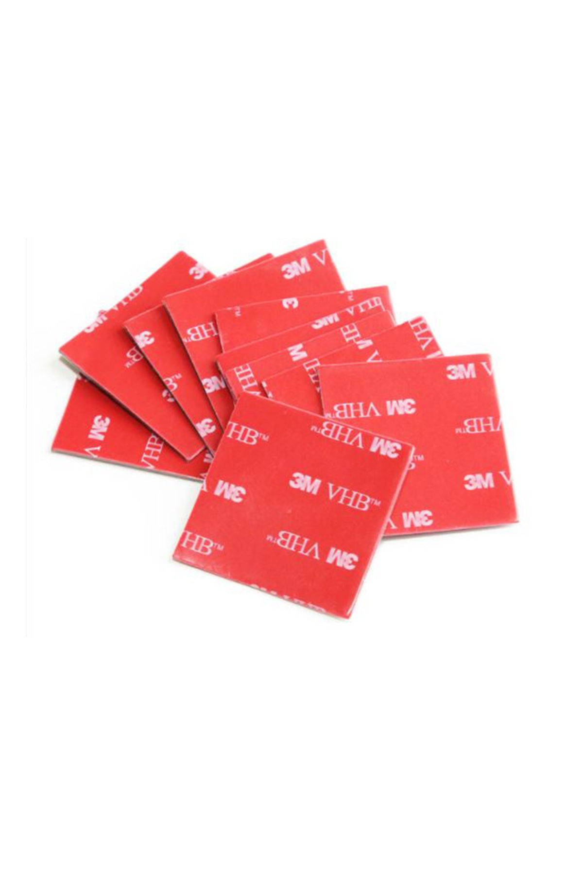 mycarmella 20X20MM KARE 3M ÇİFT TARAFLI BANT (10LU PAKET) (4767) - VHT2441-3700