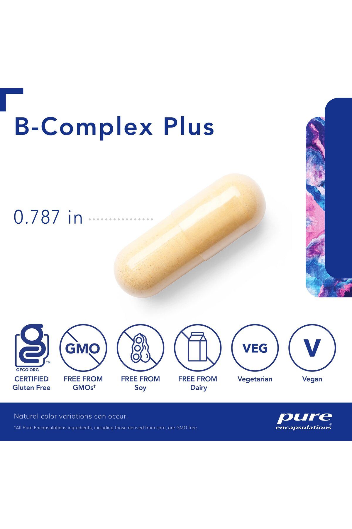 Pure Encapsulations-B-Complex Plus - B Vitamins for Neurological, Energy & Nervous Support - 120 Capsules 3