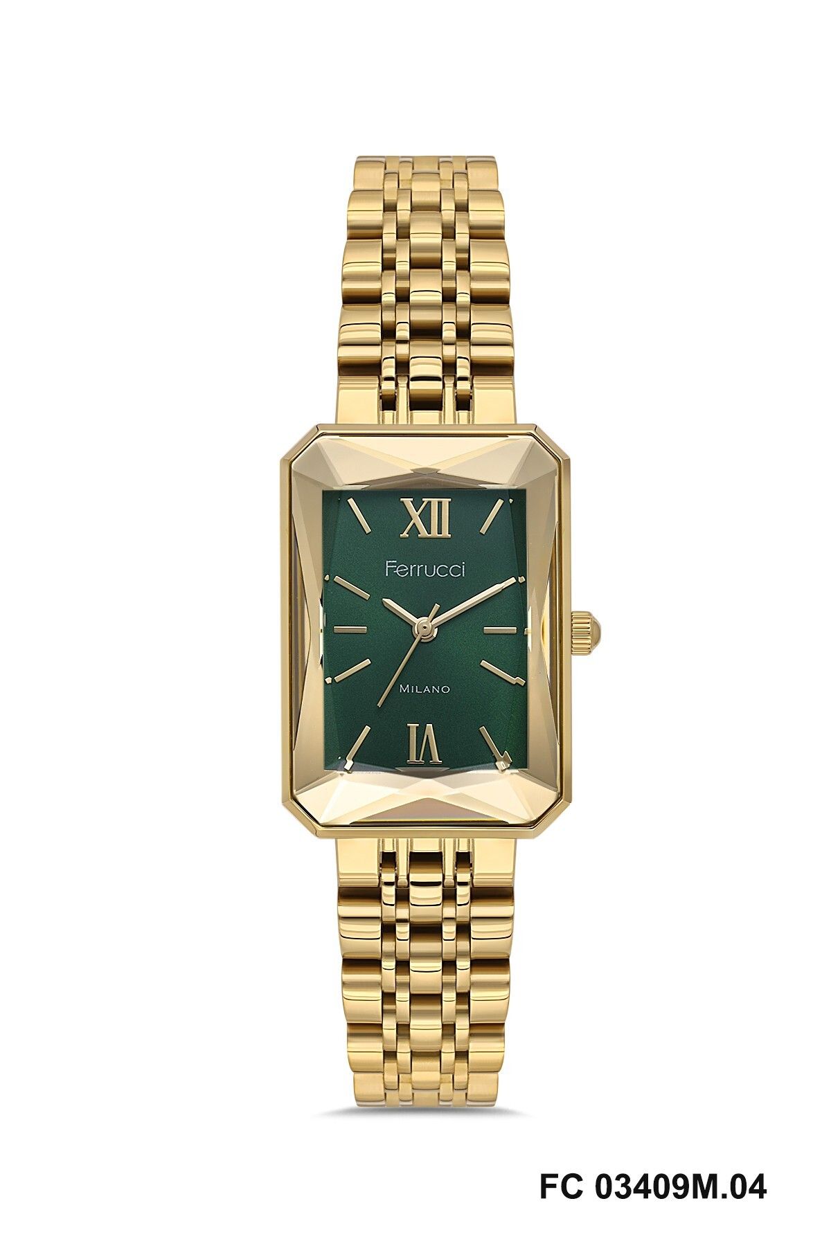 Ferrucci-Square Women's Wrist Watch 1