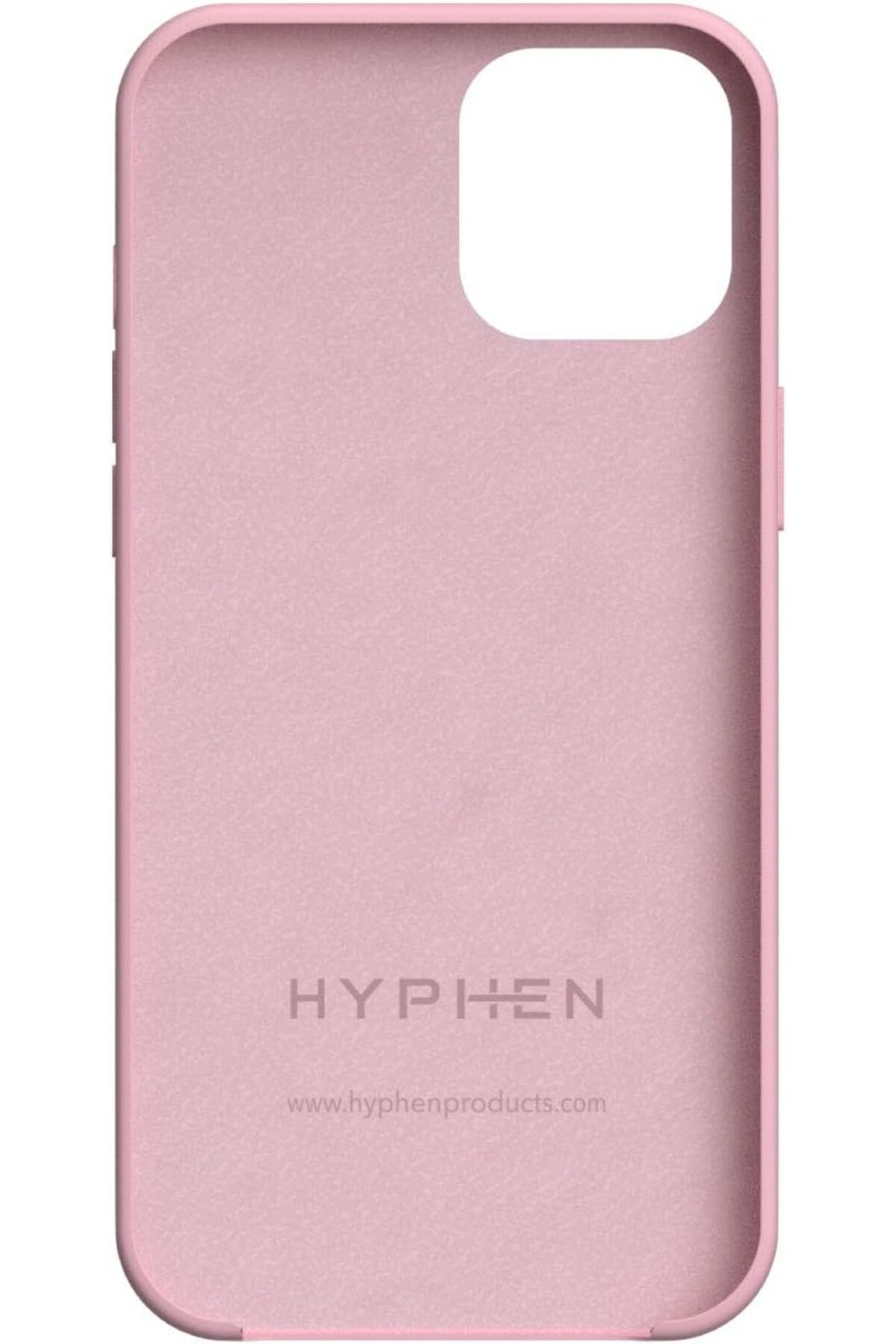 HYPHEN-Silicone Case Compatible With iPhone 12/12 Pro (6.1 Inch)_Pink, Flexible 2