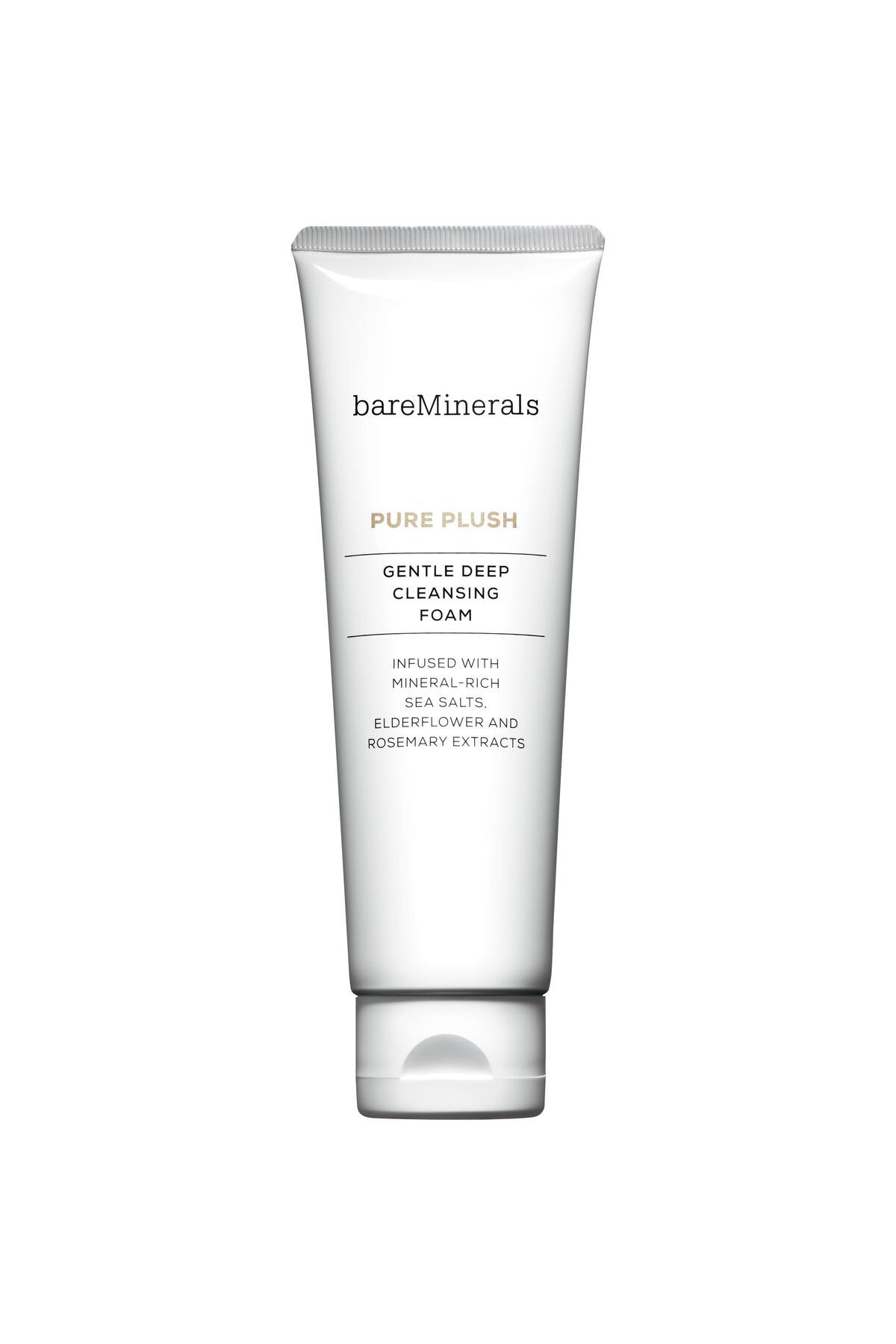 BareMinerals-Pure Plush Gentle Deep Cleansing Foam, Nourishing Vegan Face Cleanser, SLS-Free 1