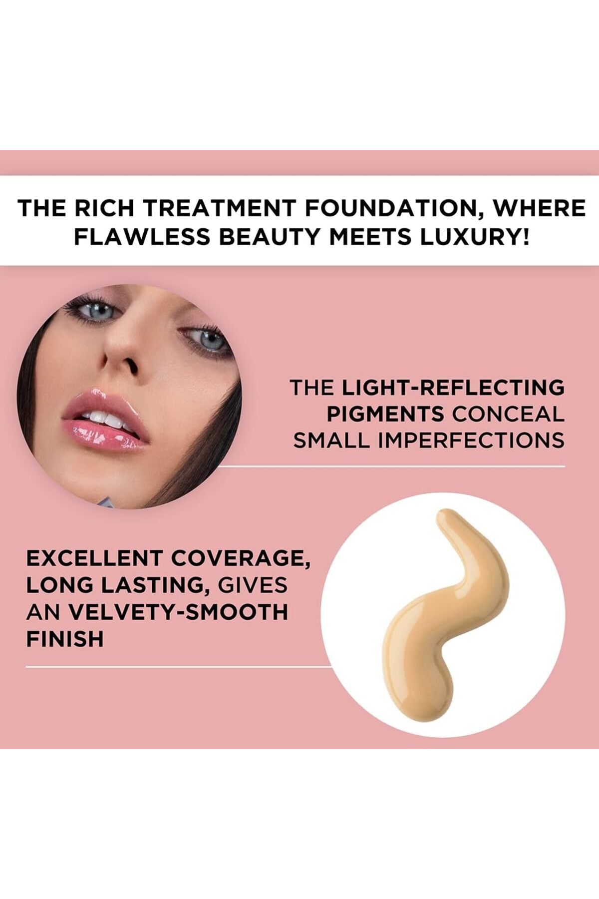 Artdeco-Rich Treatment Foundation - Cashmere Rose N°15 - Flawless Finish, Vegan - 0.67 Fl Oz 4
