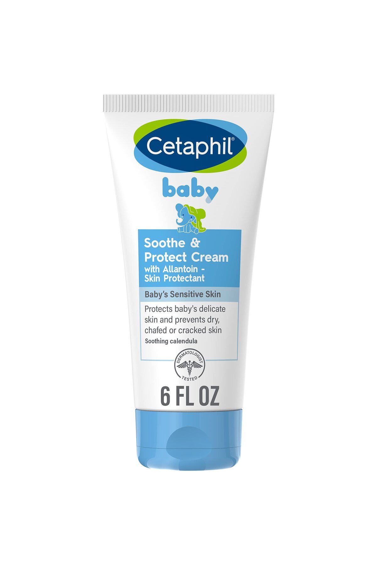 Cetaphil-Baby Soothe & Protect Cream, 6 oz, 24-Hour Moisture, Non-Greasy, Prevents Dry Skin 1