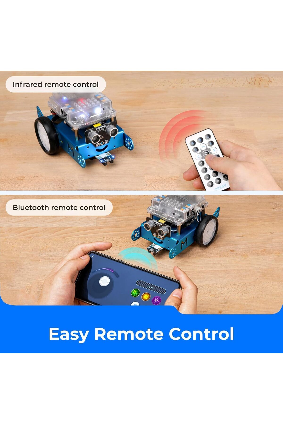 MakeBlock-مجموعة روبوتات mBot، روبوتات للأطفال من سن 8 إلى 12 عامًا تعلم البرمجة باستخدام Scratch وArduino 3