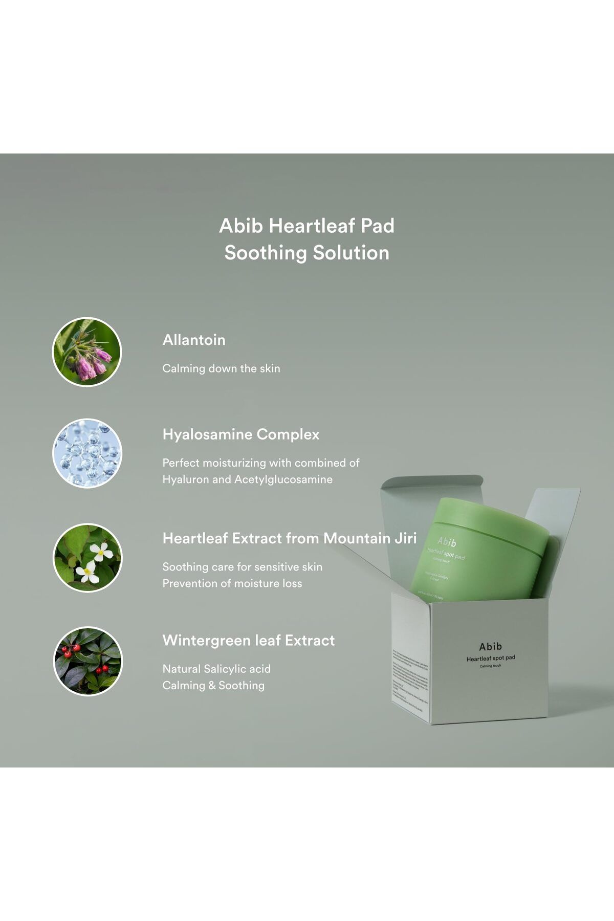 Abib-Heartleaf Calming Touch 80 Pads | Hydrating Toner, Redness Relief, Pore Care, Sensitive Skin 7