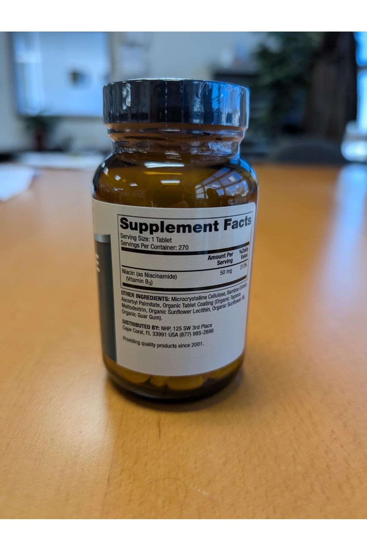 Dr Mercola-Niacinamide B3, 90 Servings (270 Tabs), Non-Flushing, Supports Metabolism, Non-GMO 9